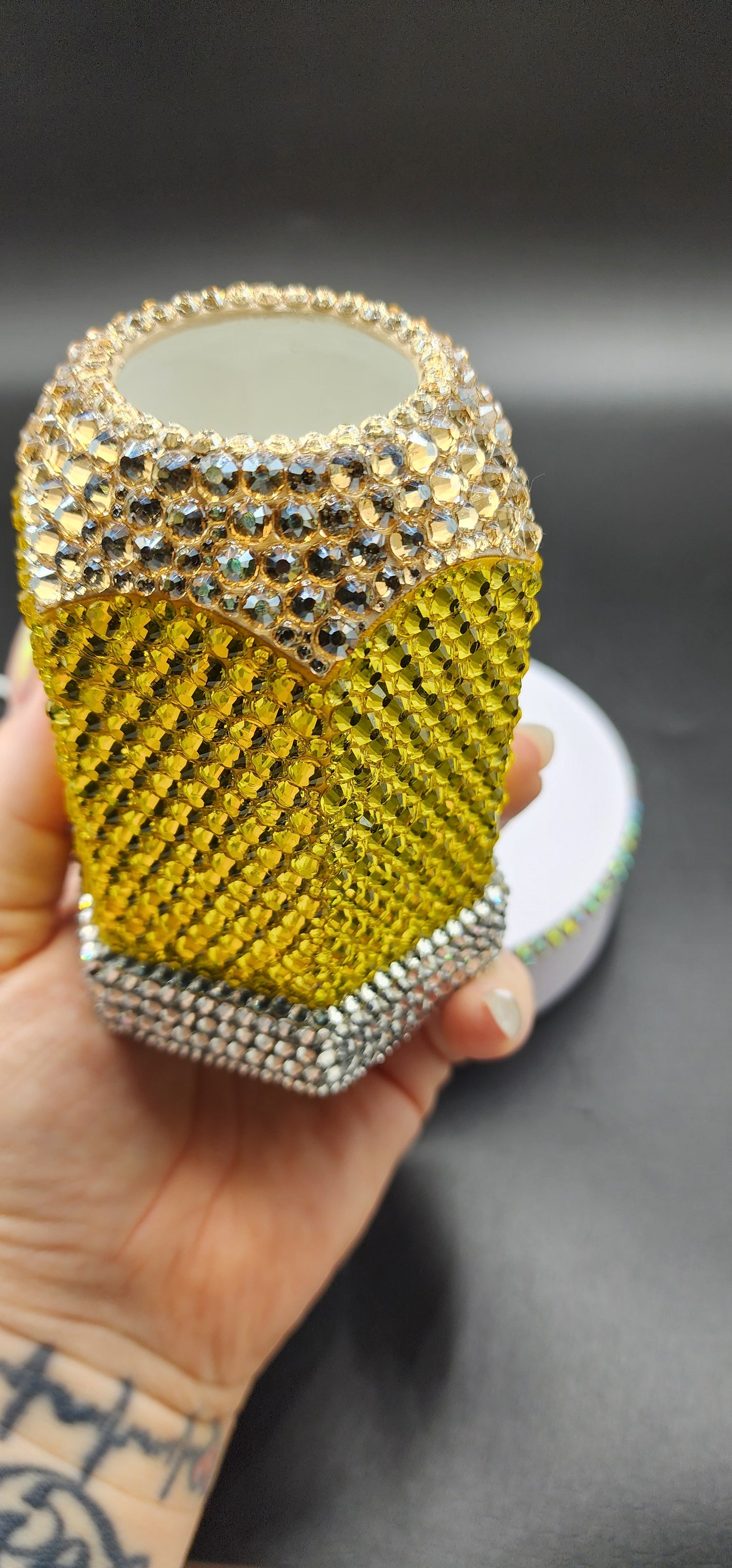 Celina Miller Art - Bling Pencil Shaped Pencil Holder