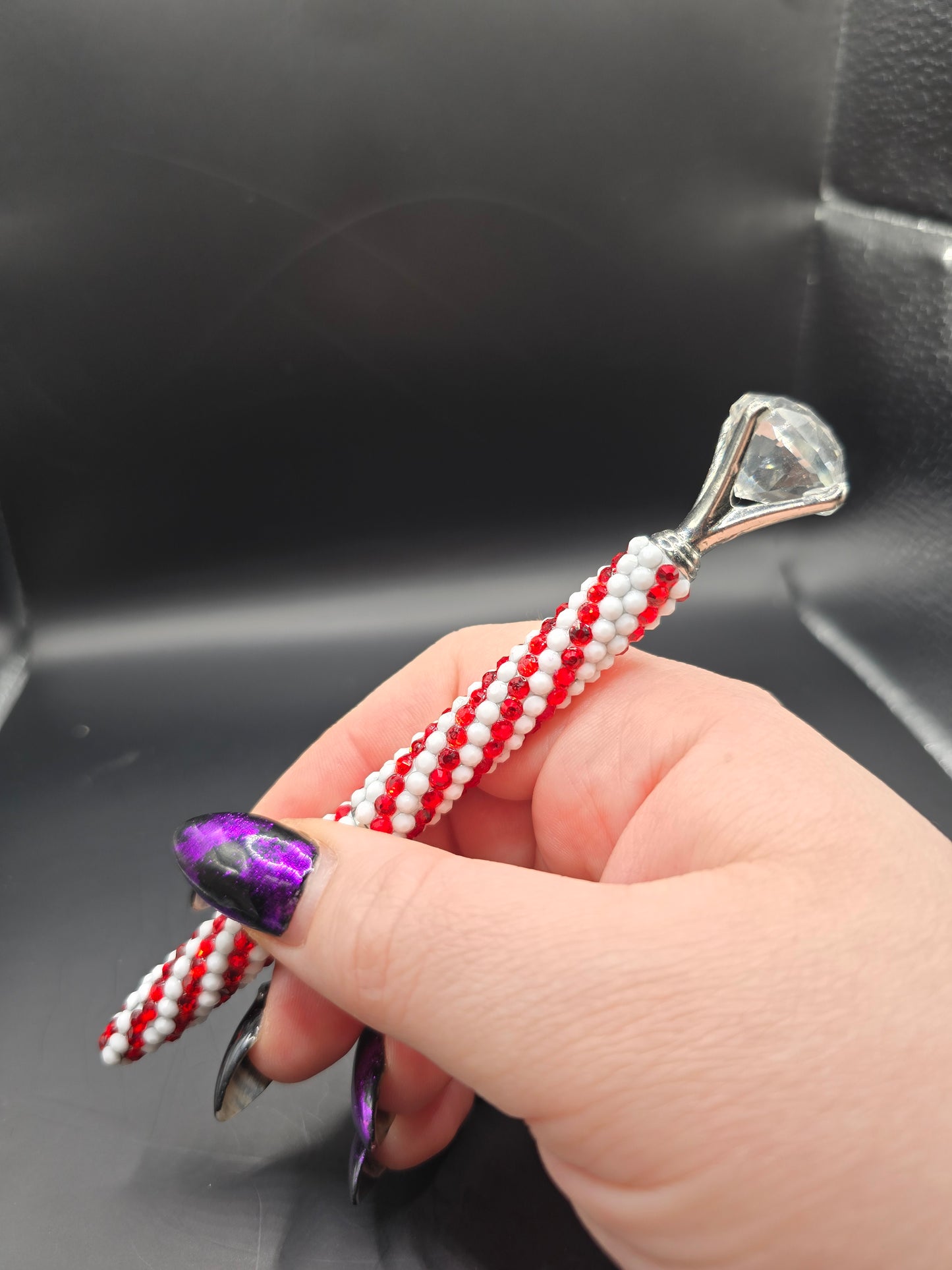 Celina Miller Art - Bling Red and White Pen