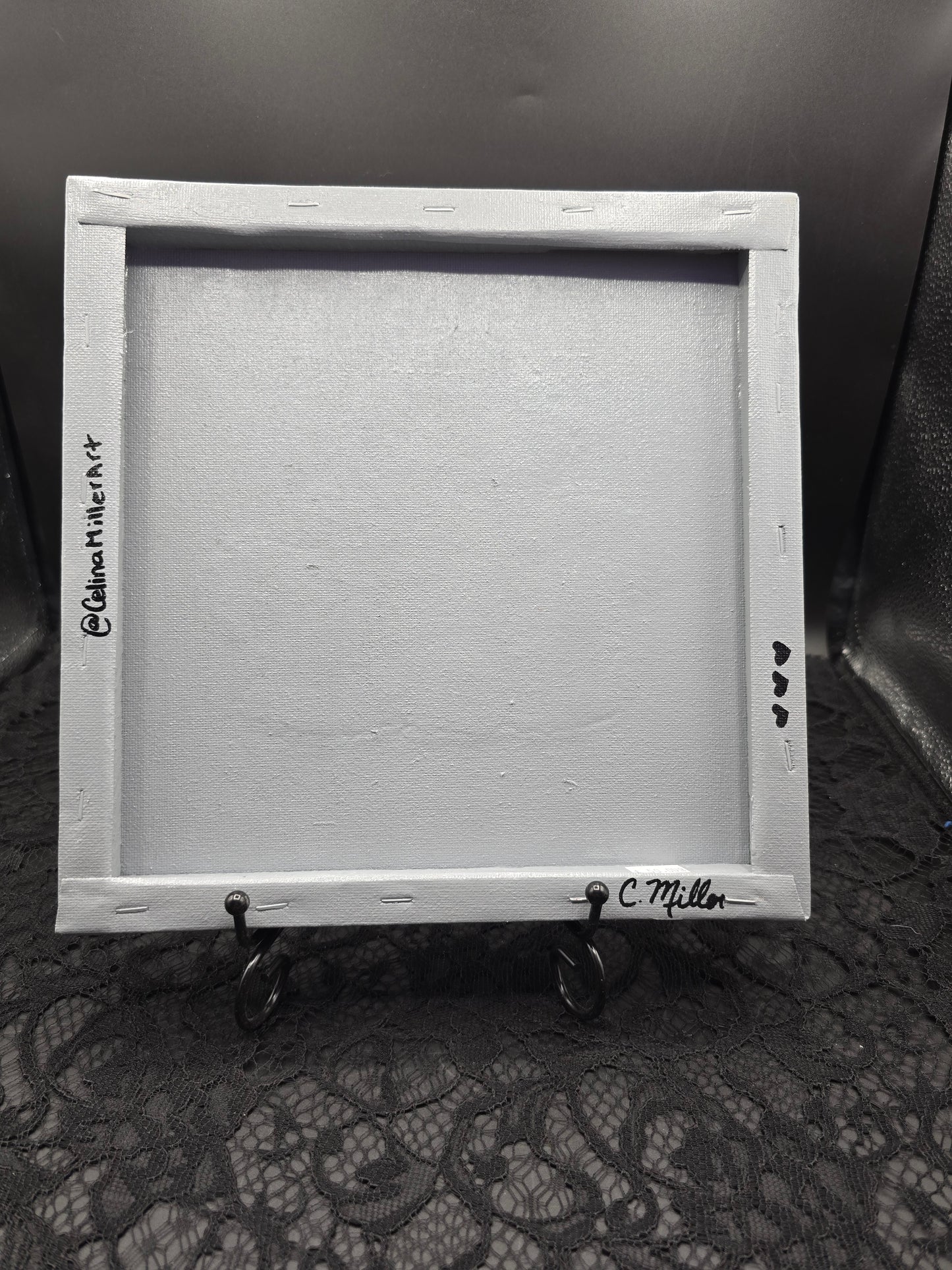 Celina Miller Art - Bling Hedgehog with Mushrooms