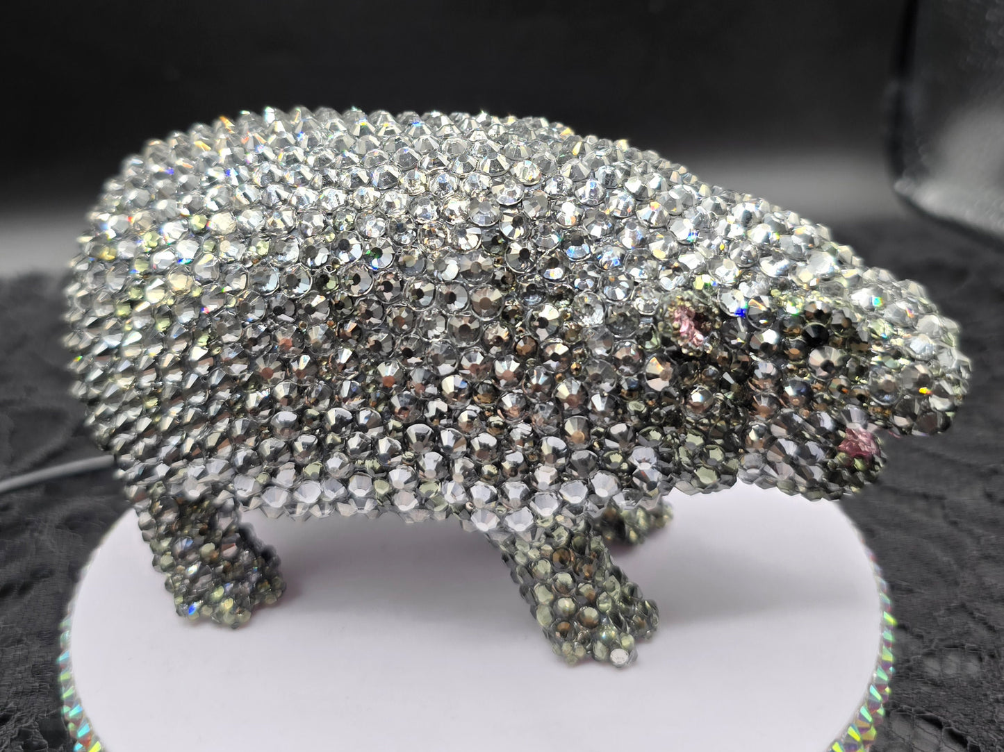 Celina Miller Art - Bling Large Hippo