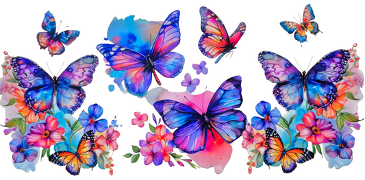 Butterflies 16 oz Tumbler