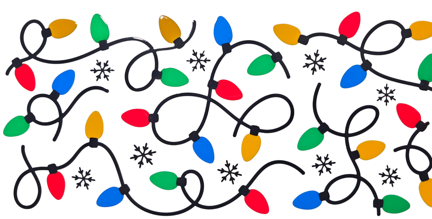 Christmas Lights 16 oz Tumbler