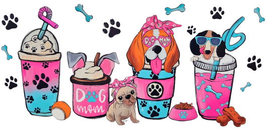 Dog Mama 16 oz Tumbler