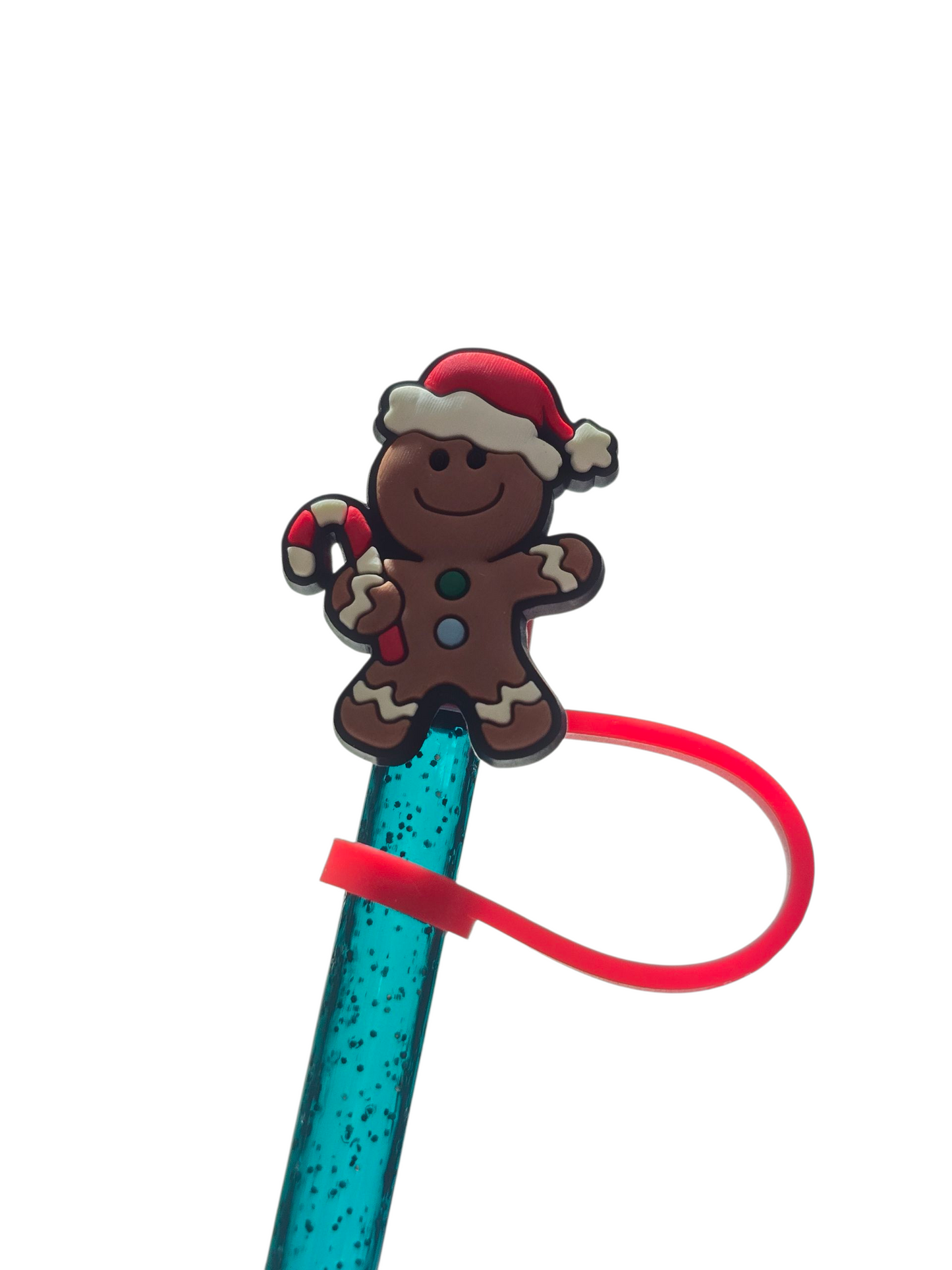 Gingerbread Straw Topper