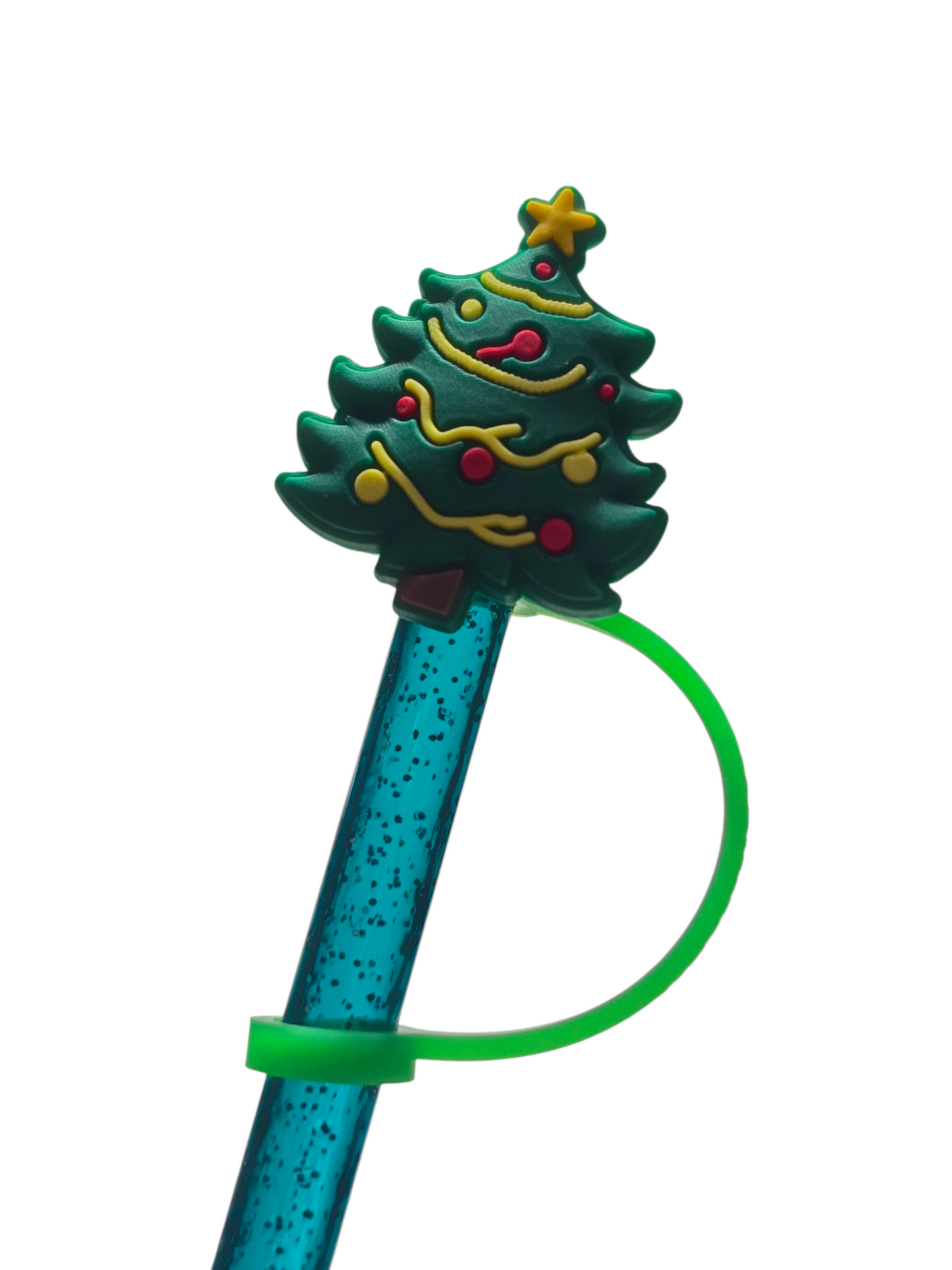 Christmas Tree Straw Topper