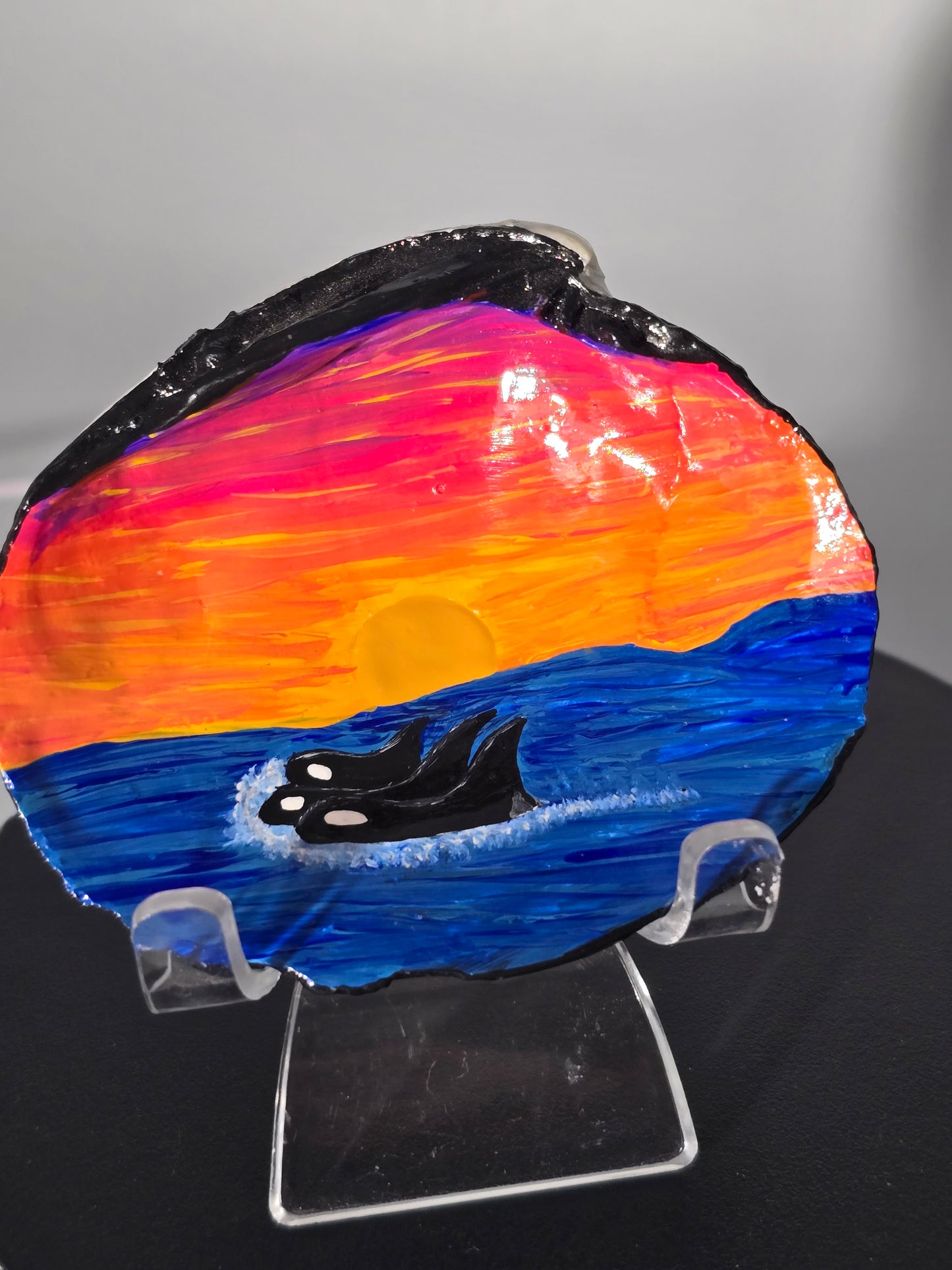 Celina Miller Art - Painted Seashell