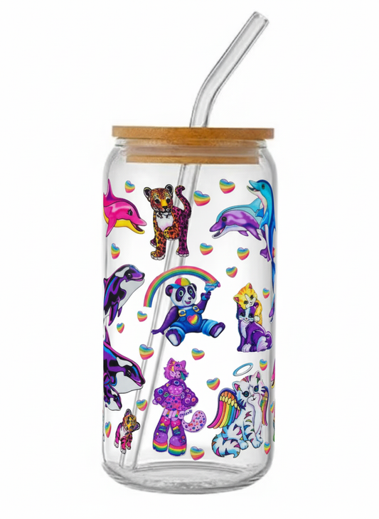 Lisa Frank 16 oz Tumbler
