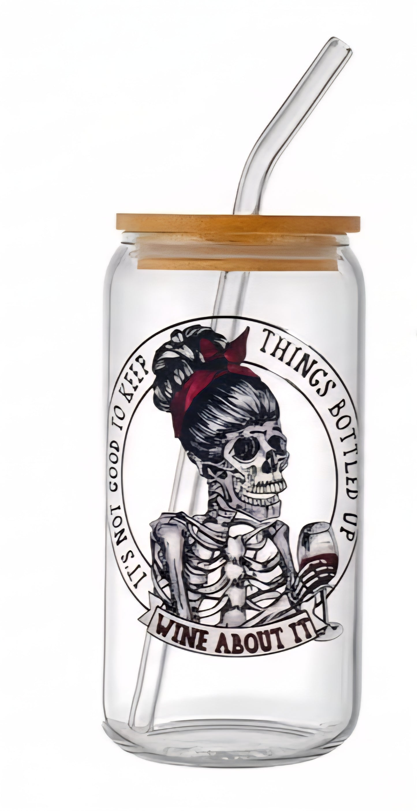 Give Me Wine and Tell Me I'm Pretty 16 oz Tumbler