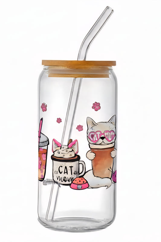 Cat Mama 16 oz Tumbler