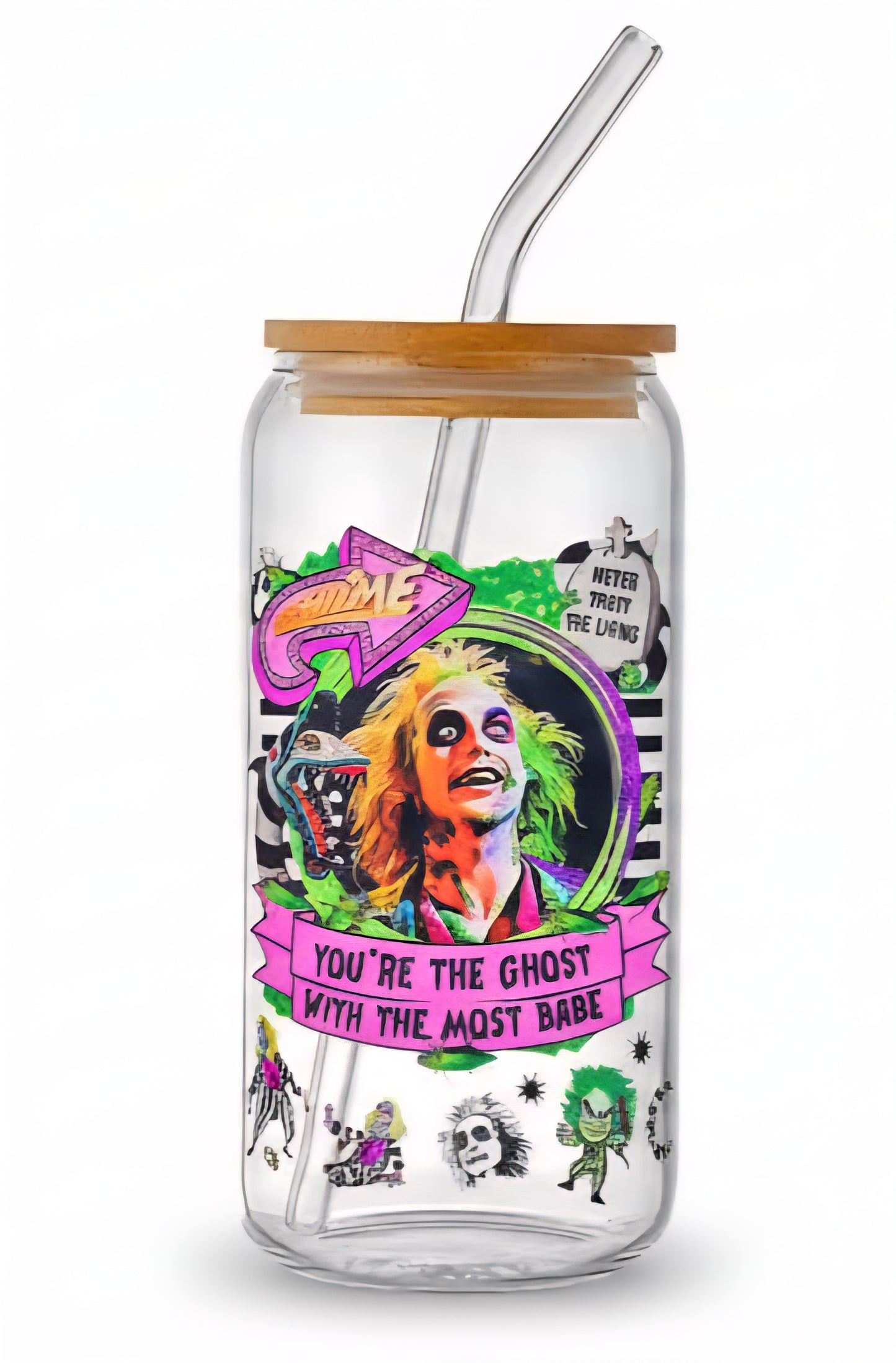 Beetlejuice 16 oz Tumbler