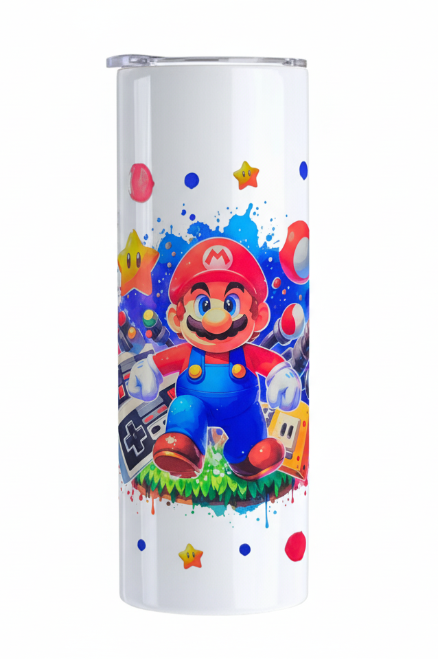 Super Mario 20 oz Tumbler