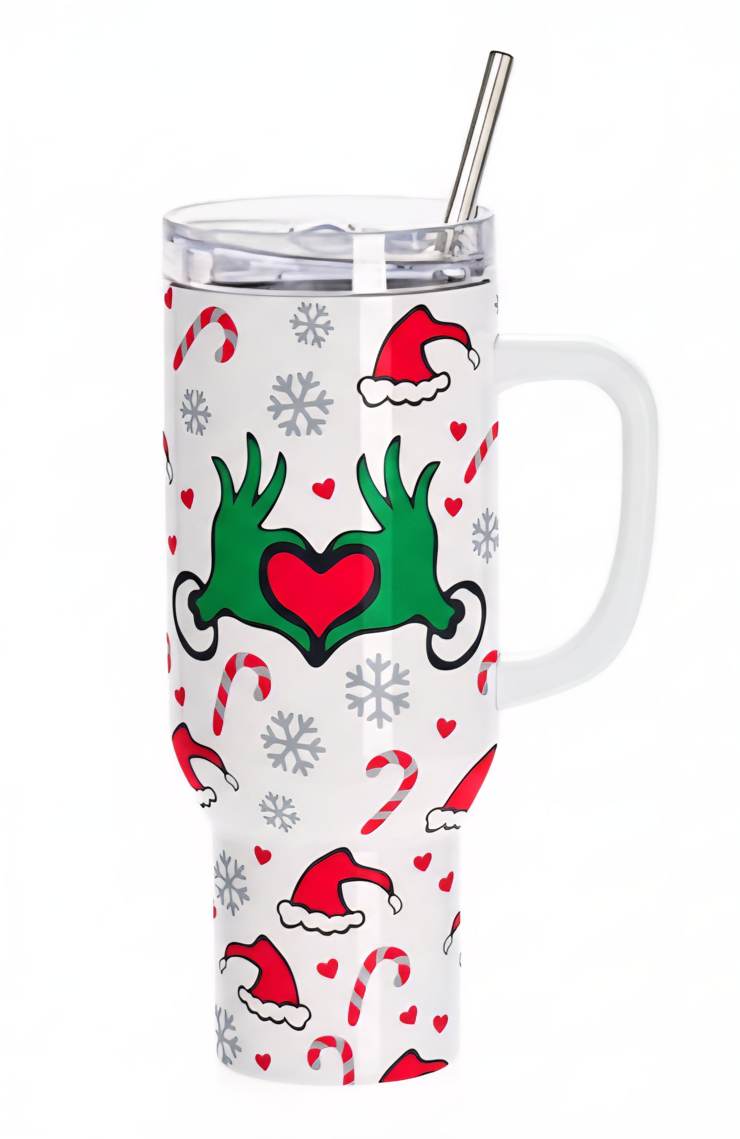 The Grinch Heart 40 oz Tumbler