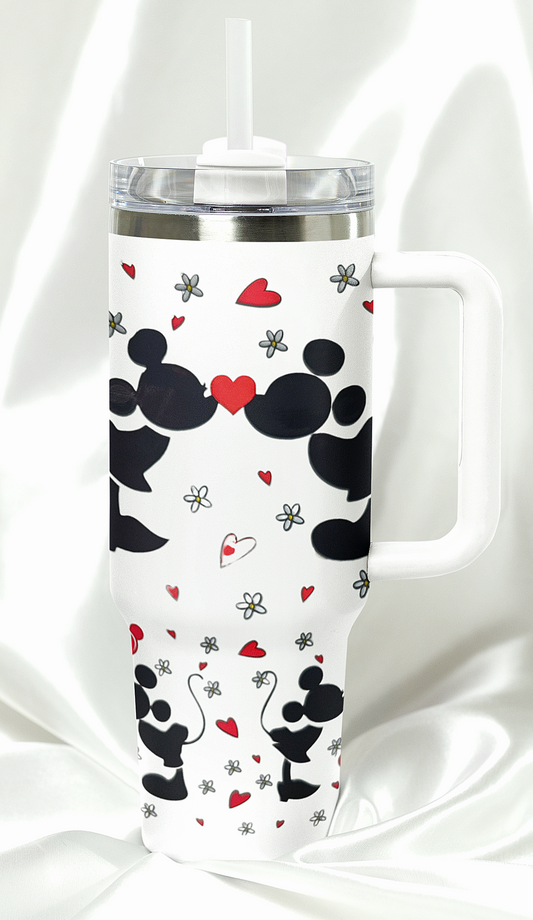 Mickey and Minnie 40 oz Tumbler