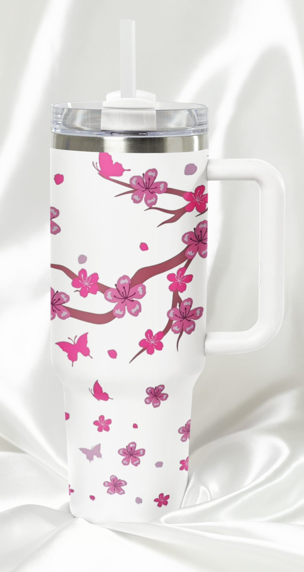Cherry Blossom 40 oz Tumbler