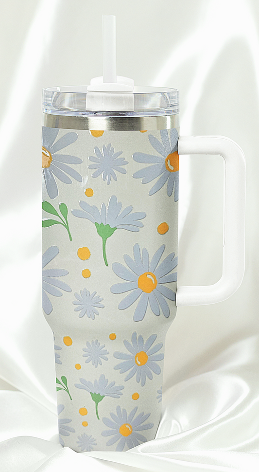 Daisies 40 oz Tumbler