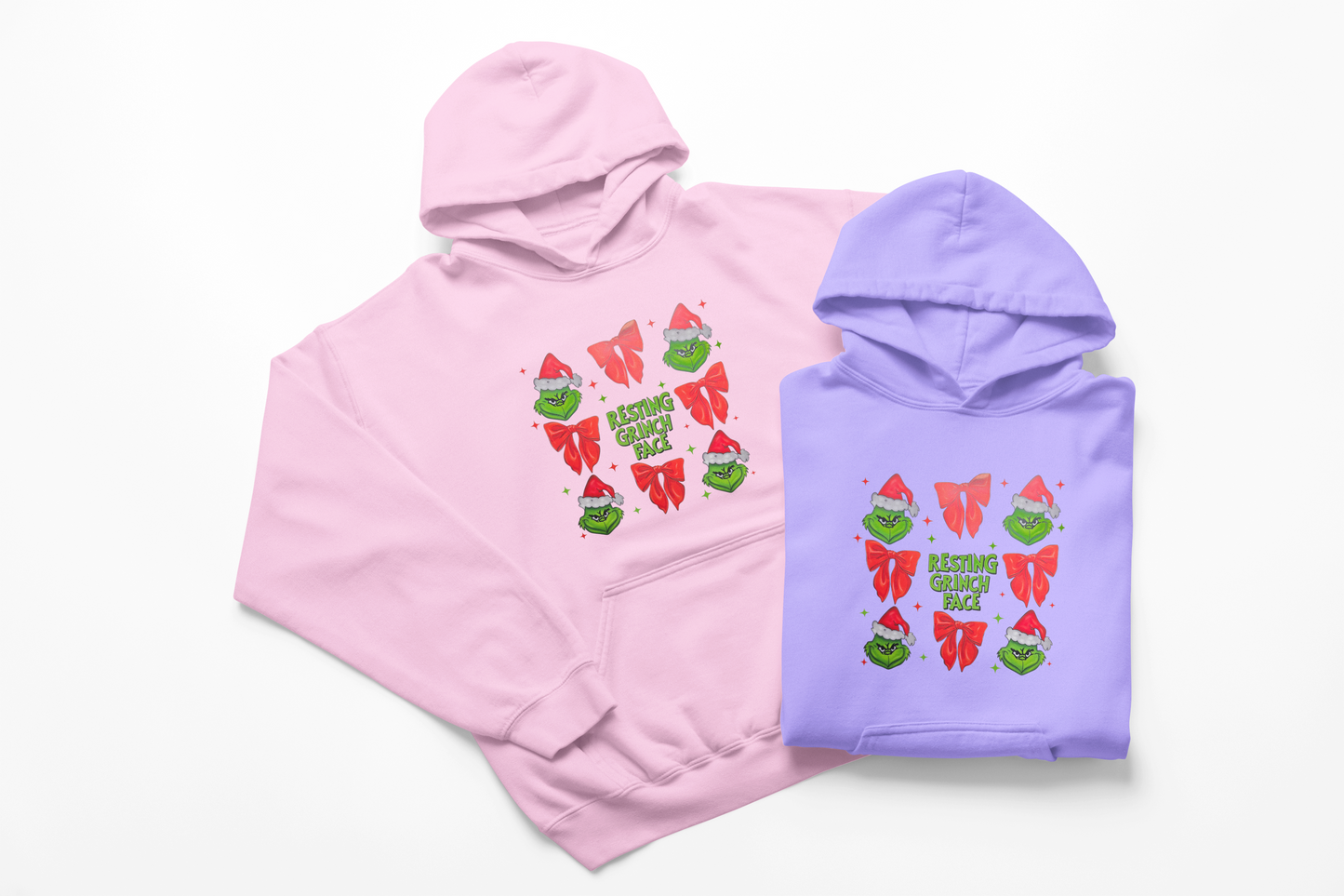 Resting Grinch Face Hoodie