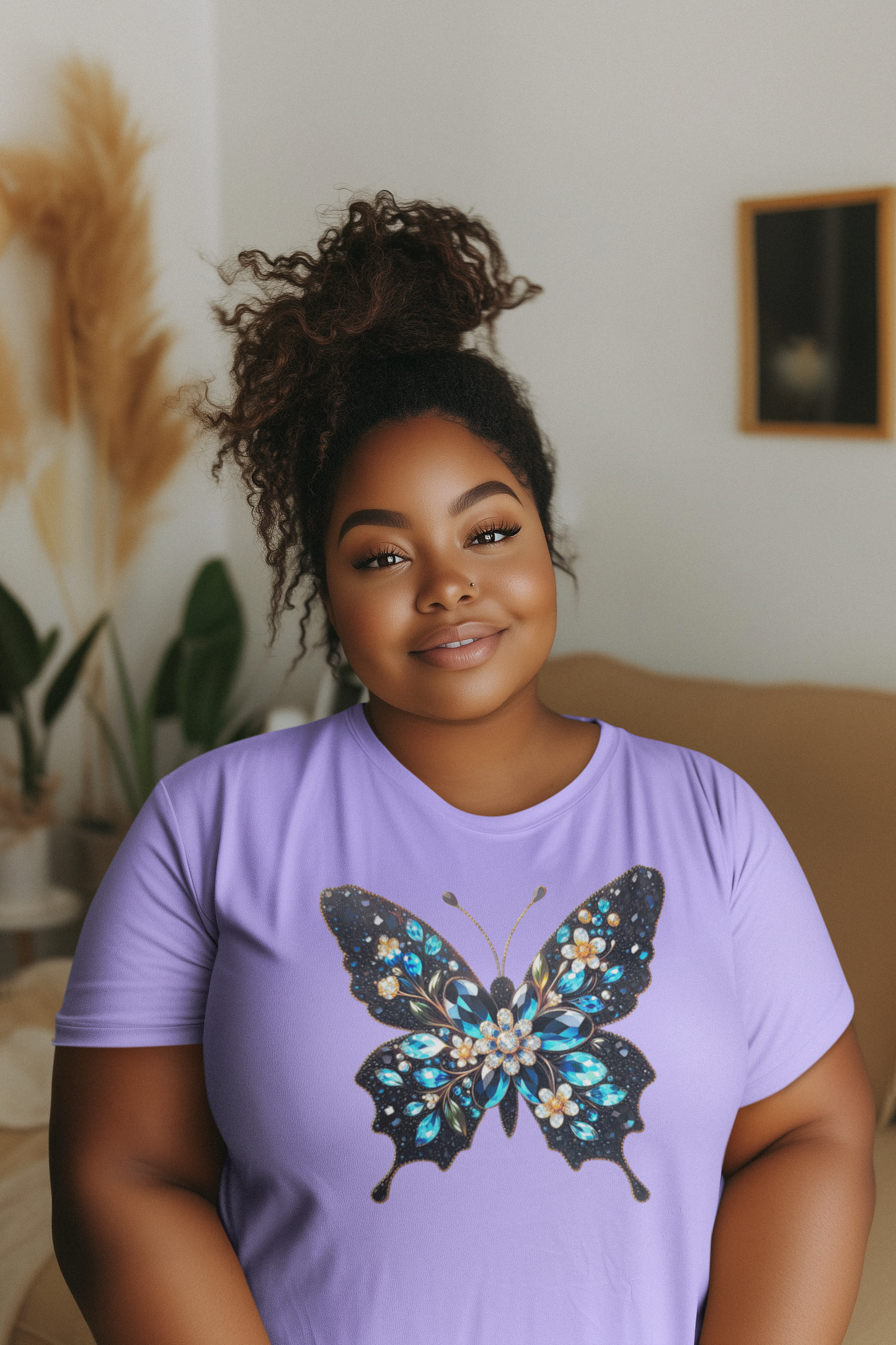 Fancy Gem Butterfly T-Shirt