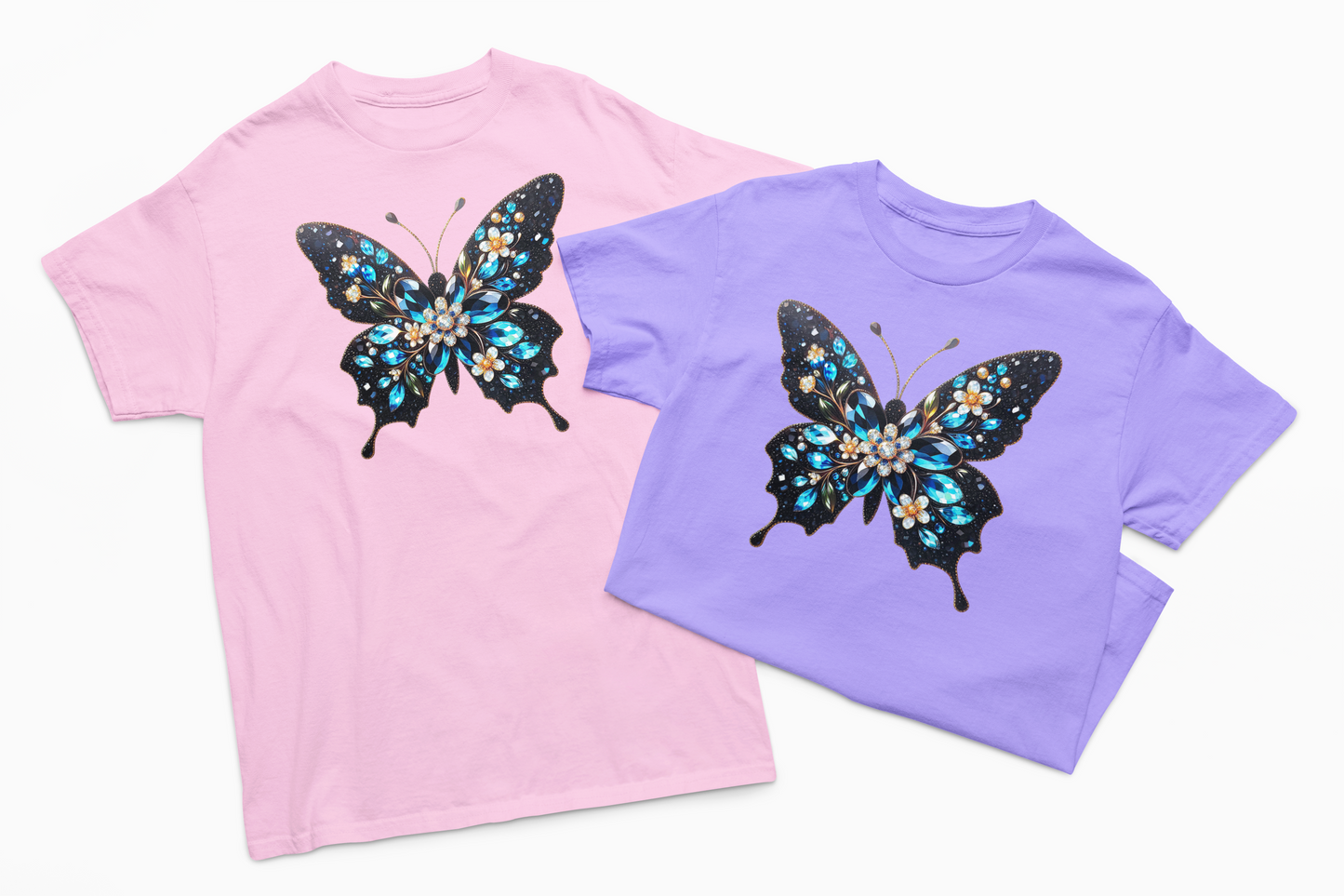 Fancy Gem Butterfly T-Shirt
