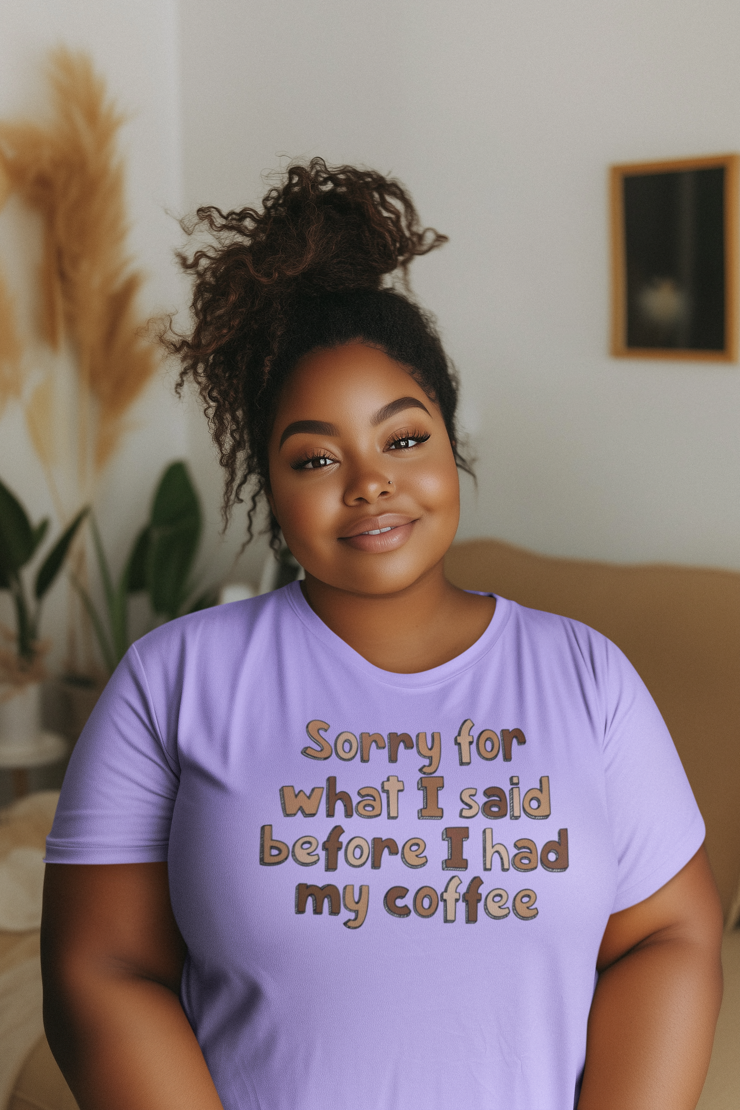 Sorry For What I Said Before I had Coffee T-Shirt