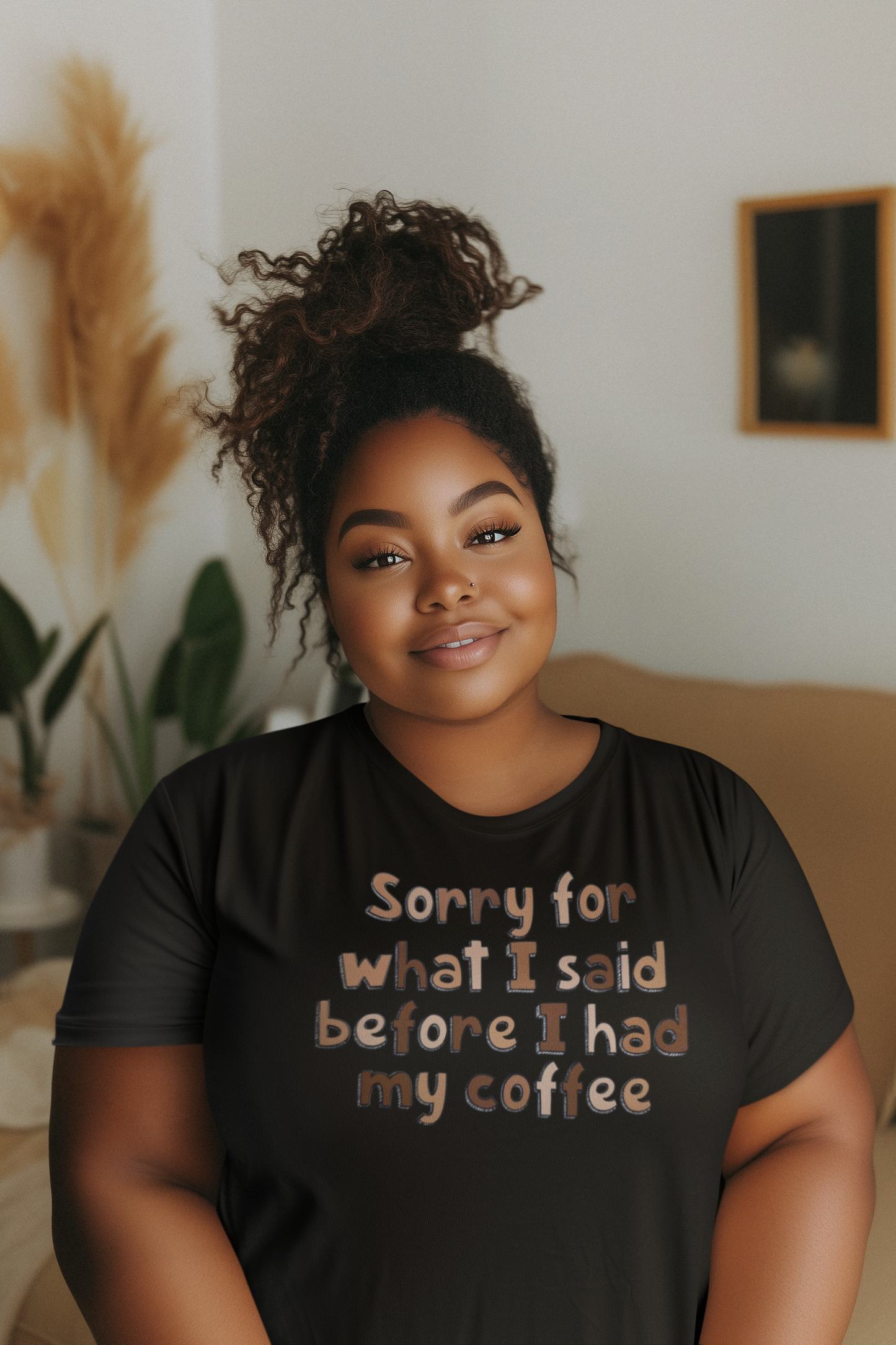 Sorry For What I Said Before I had Coffee T-Shirt