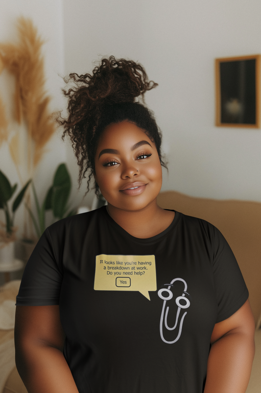 Helpful Microsoft Paperclip T-Shirt