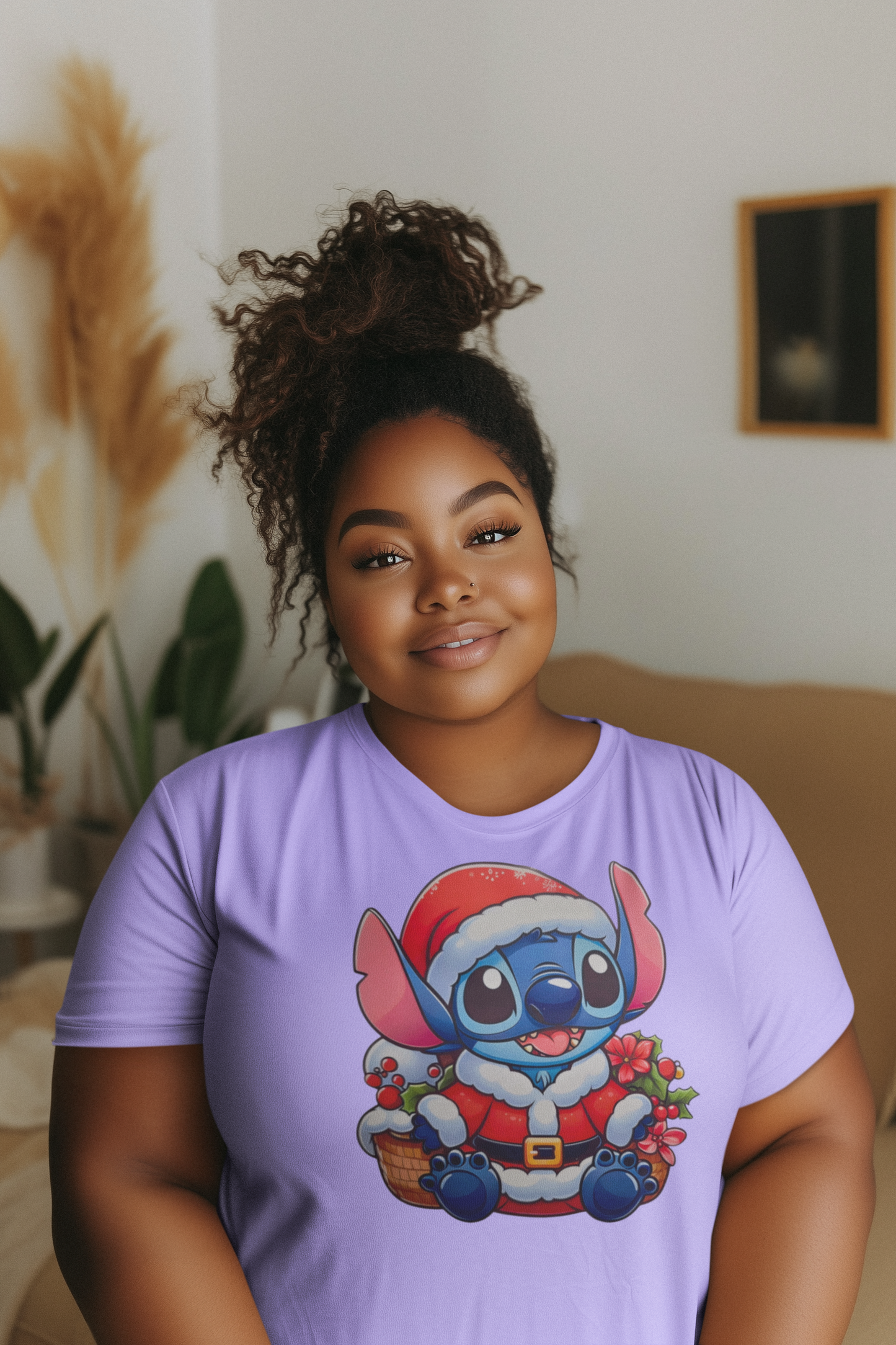 Christmas Santa Stitch T-Shirt