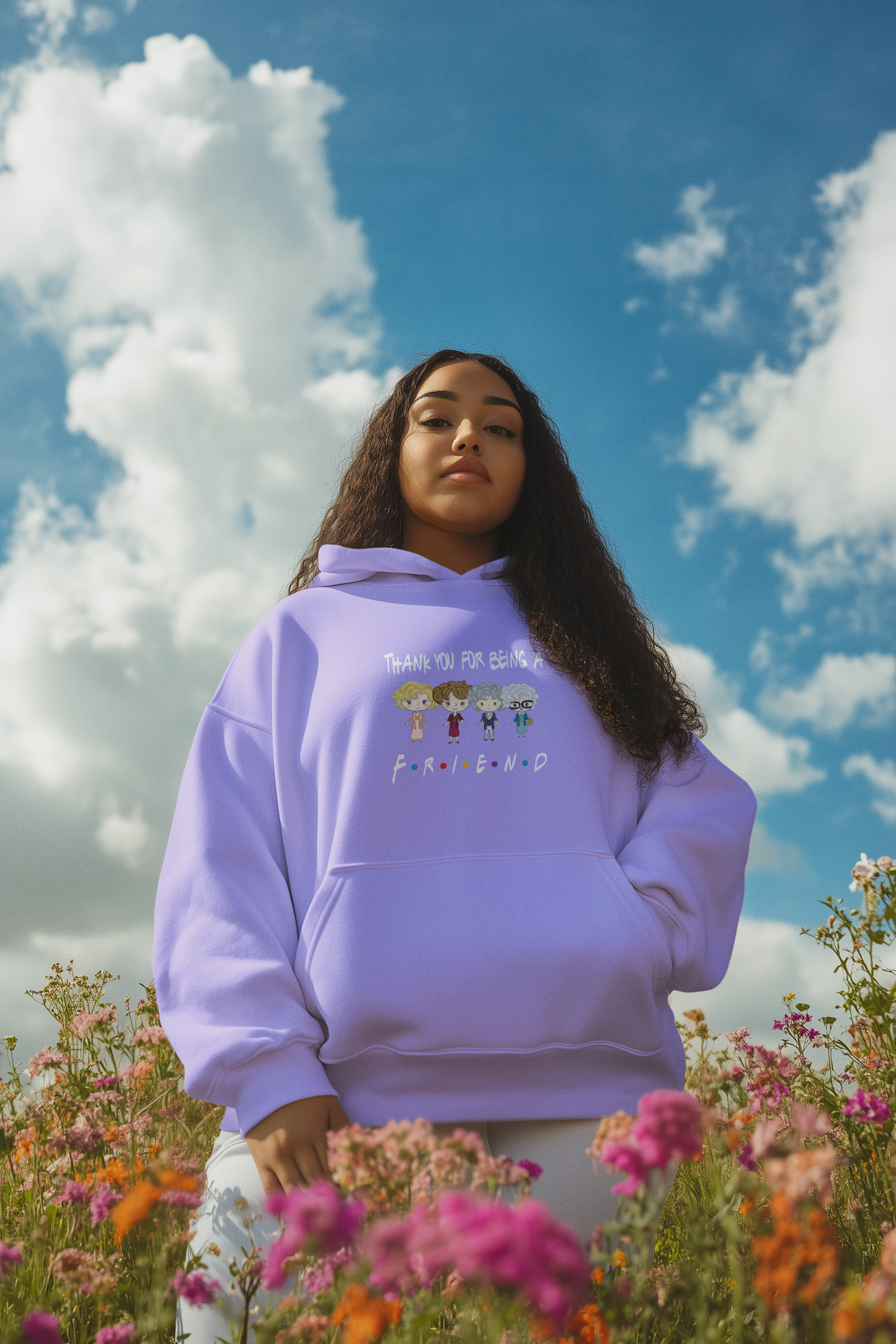 Golden Girls Thank you for Being a Friend Hoodie