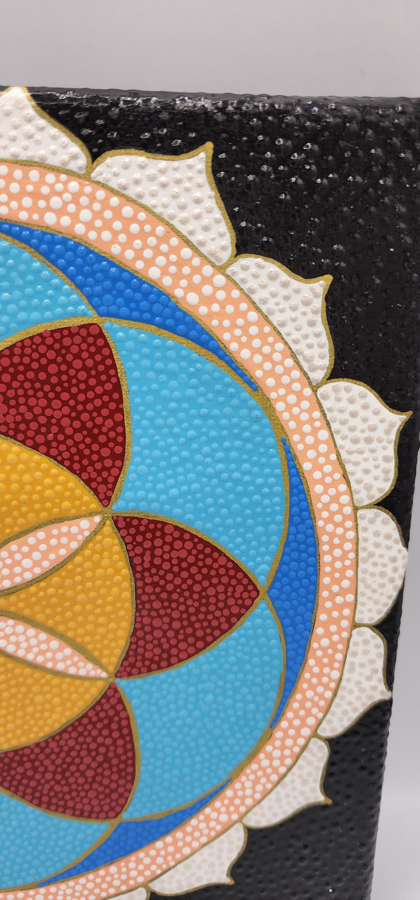 Celina Miller Art - Seed of Life Blue/Yellow