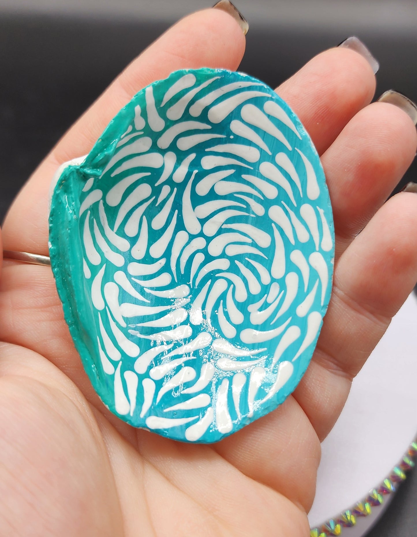 Celina Miller Art - Painted Seashell