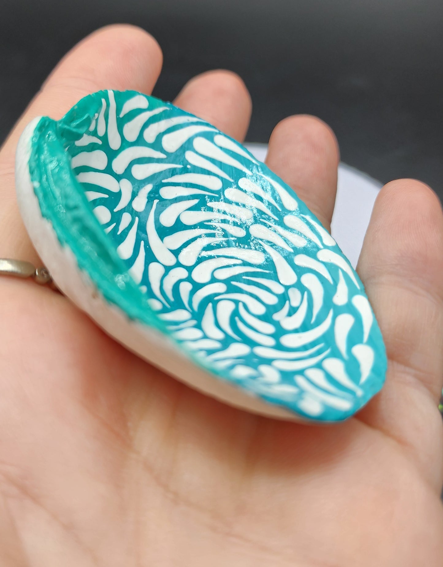Celina Miller Art - Painted Seashell