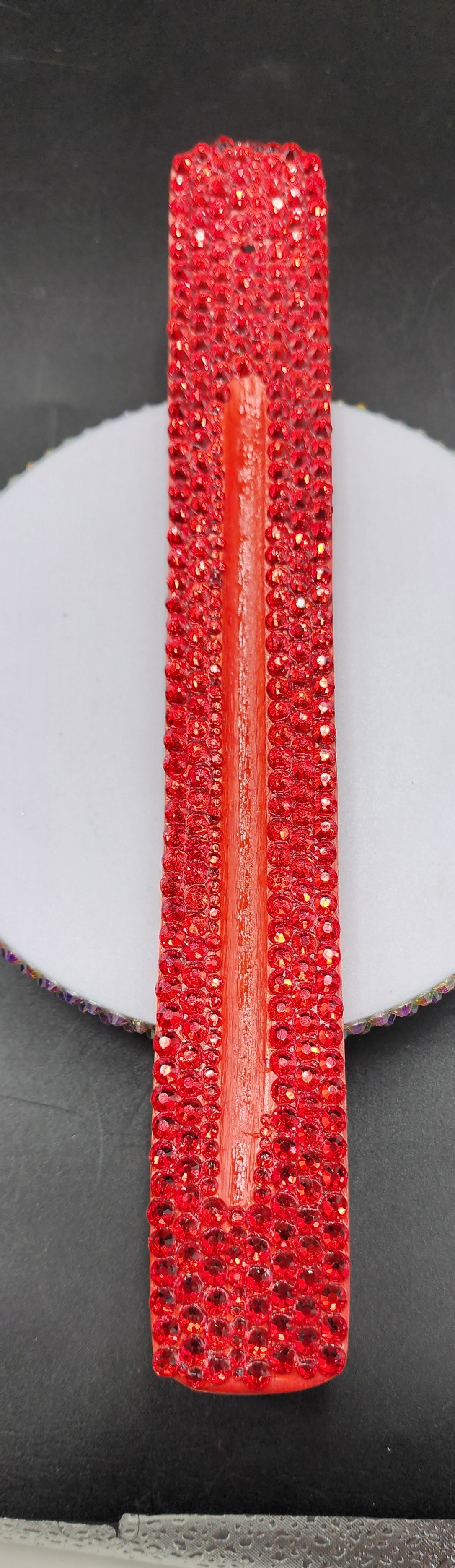 Celina Miller Art - Bling Red Stick Incense Burner