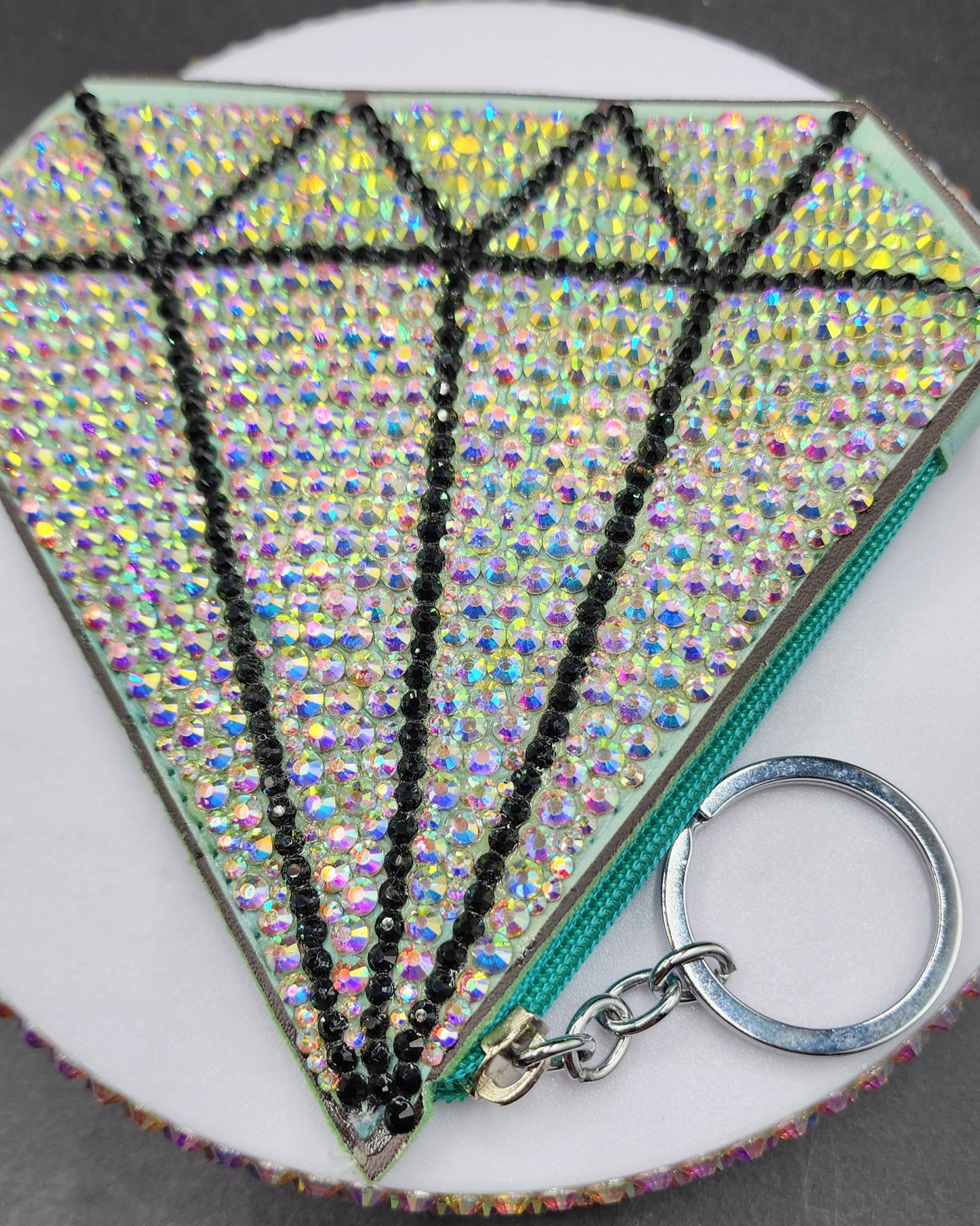 Celina Miller Art - Bling Diamond Coin Purse