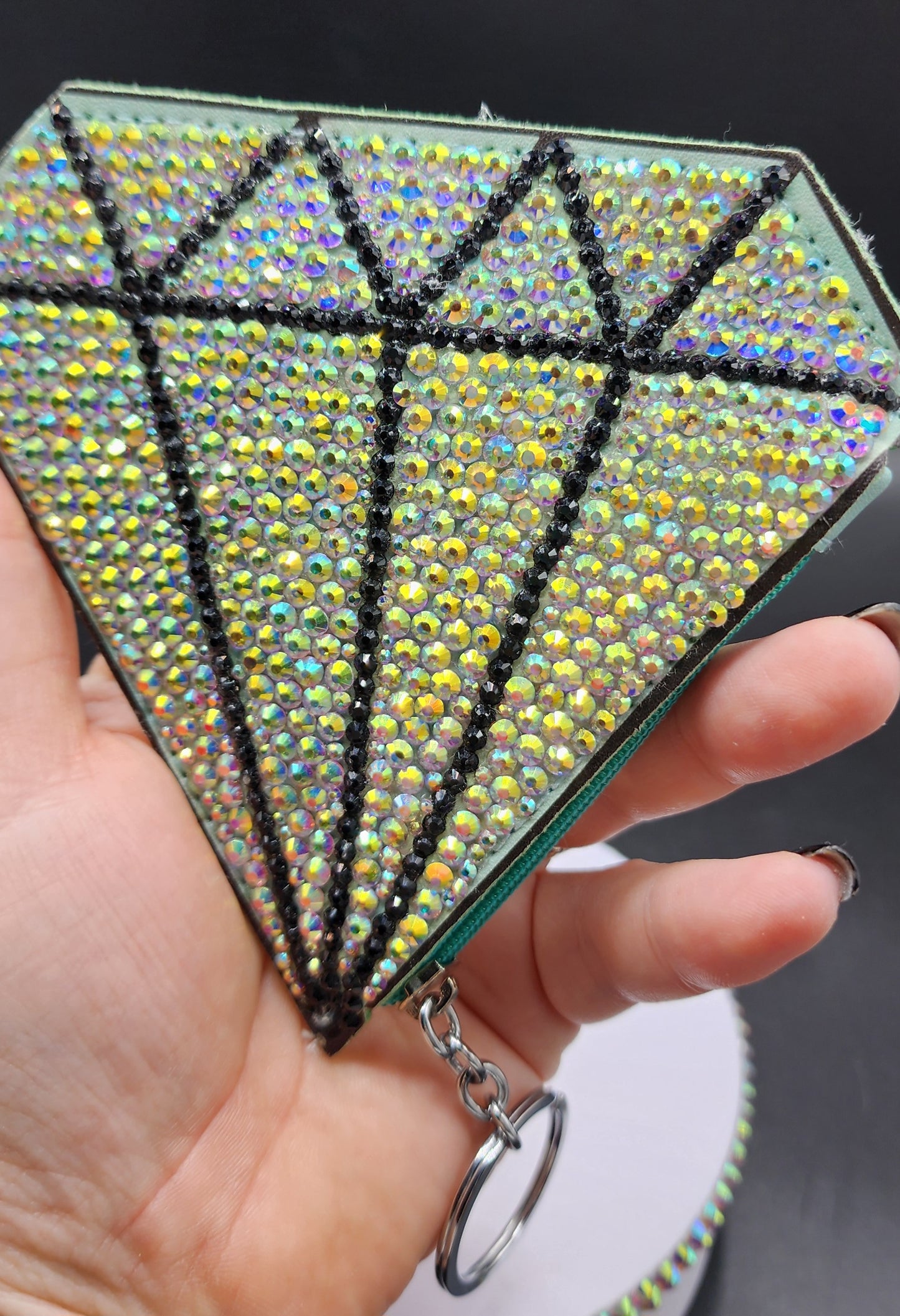 Celina Miller Art - Bling Diamond Coin Purse