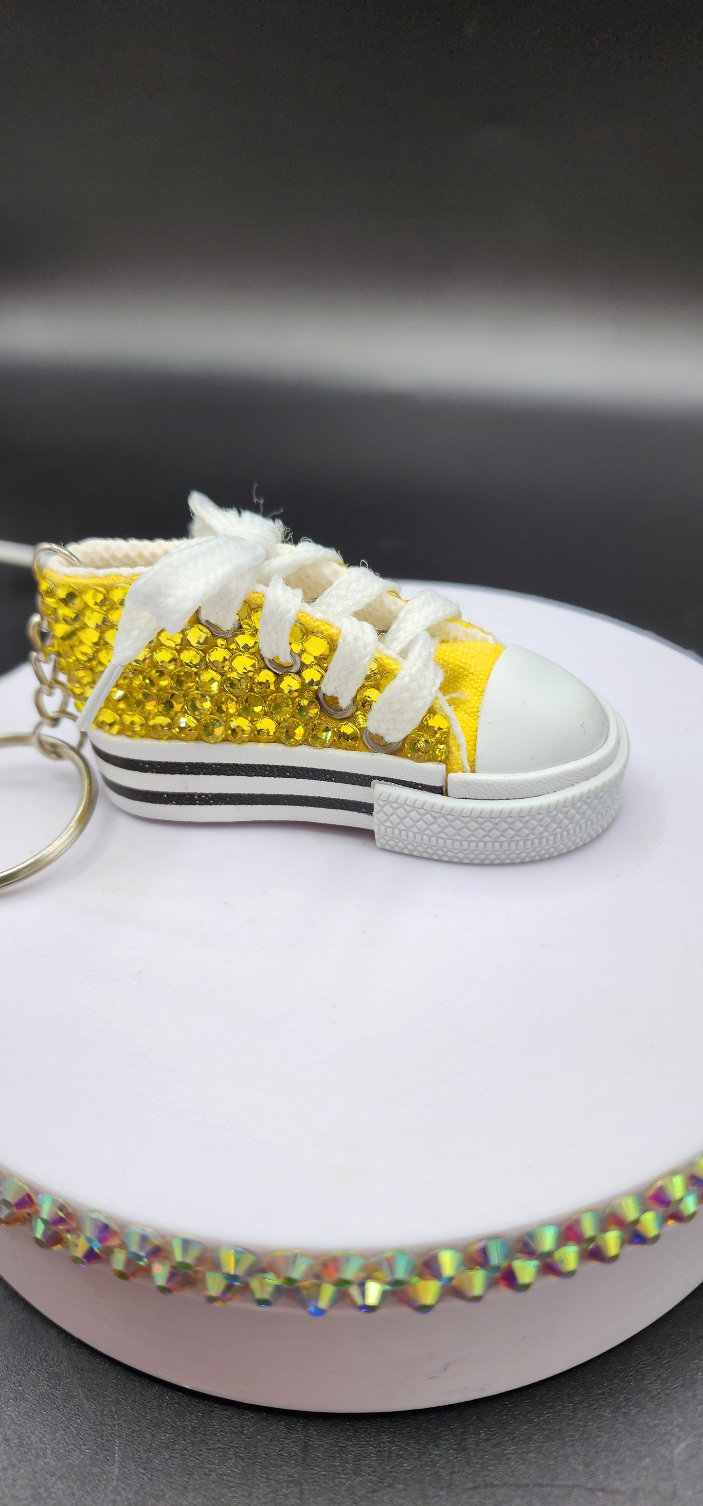 Celina Miller Art - Bling Mini Chuck Keychain