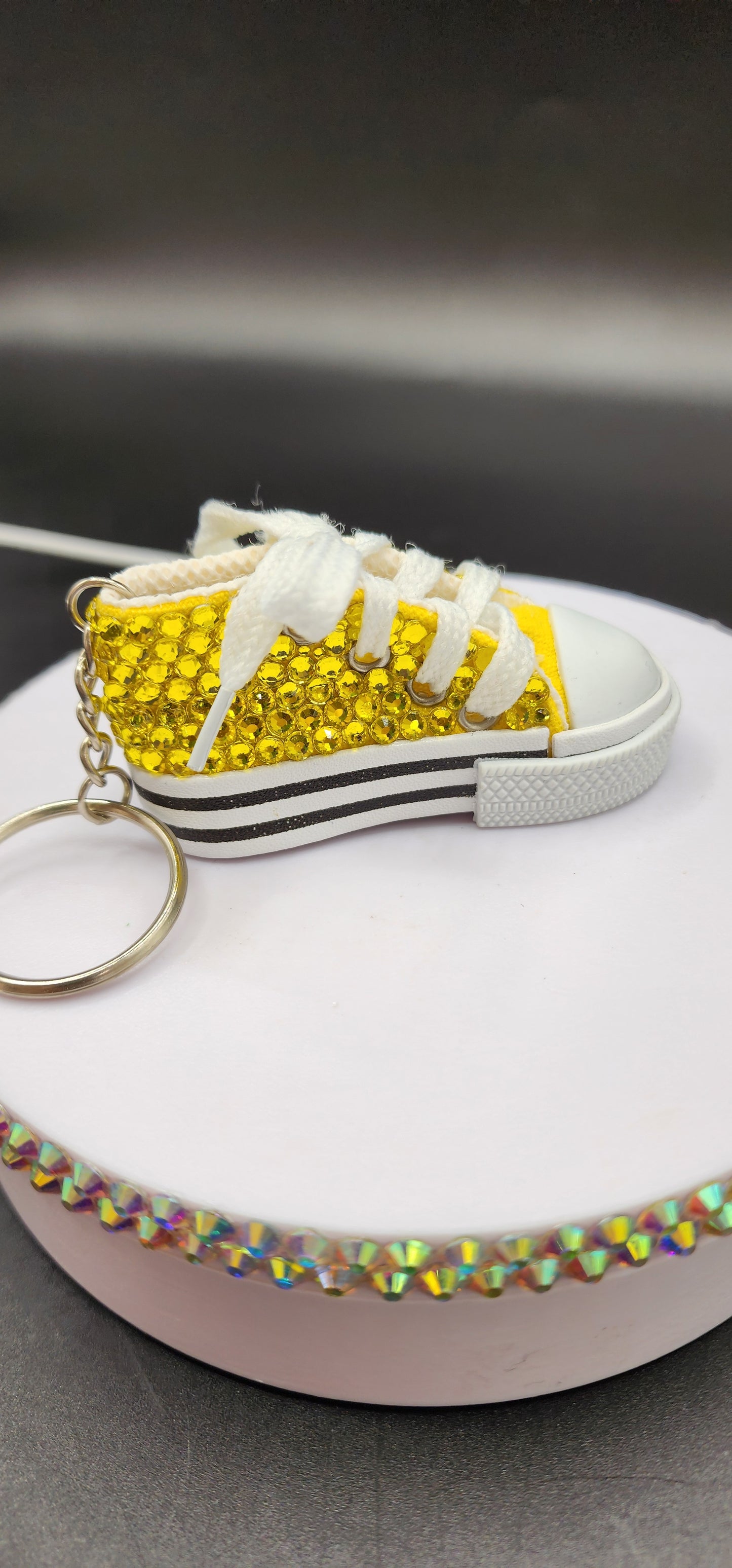 Celina Miller Art - Bling Mini Chuck Keychain