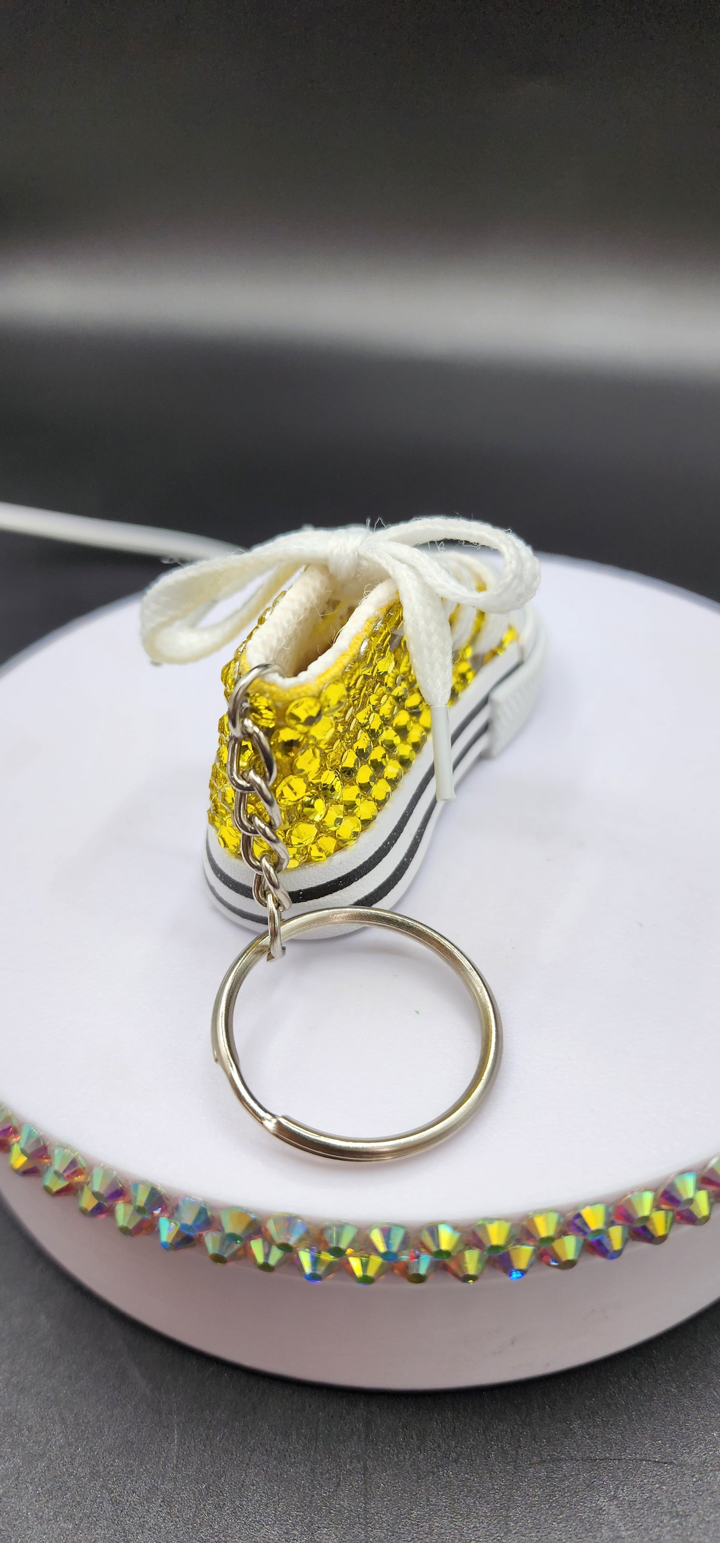 Celina Miller Art - Bling Mini Chuck Keychain