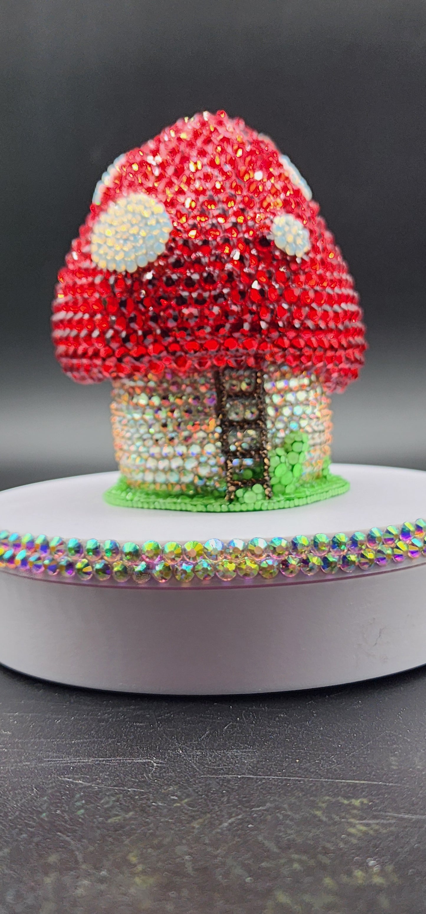 Celina Miller Art - Bling Magical Mushroom House