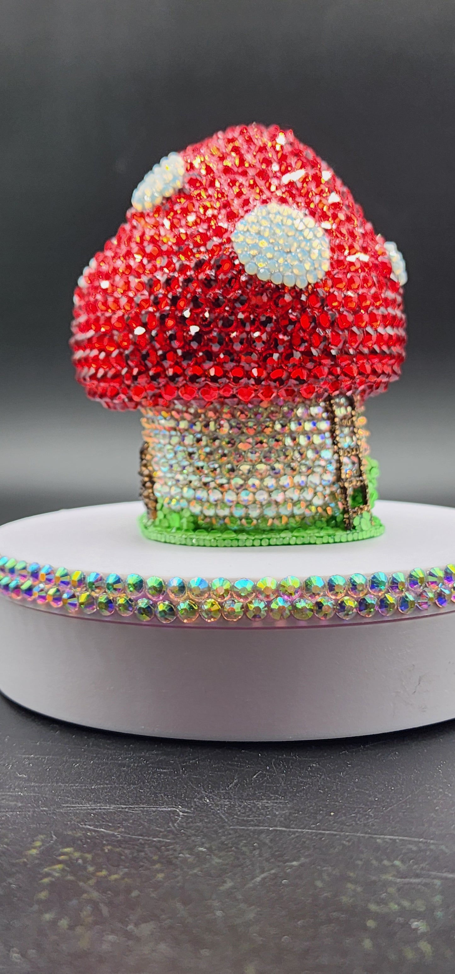 Celina Miller Art - Bling Magical Mushroom House