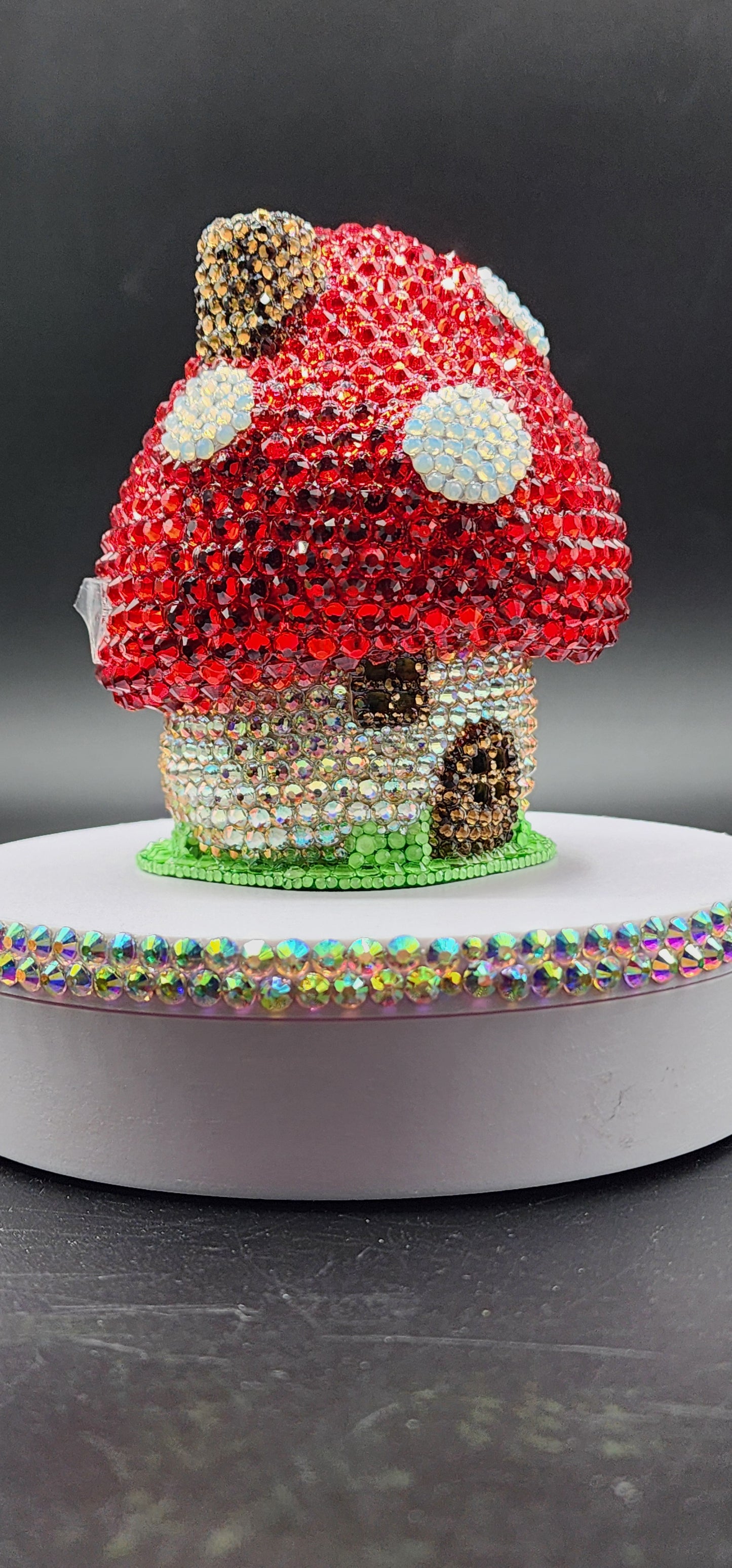 Celina Miller Art - Bling Magical Mushroom House