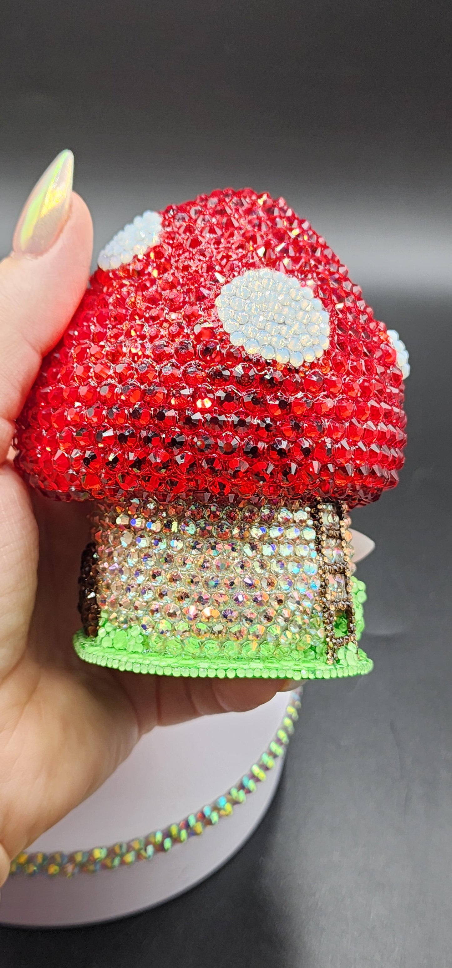 Celina Miller Art - Bling Magical Mushroom House