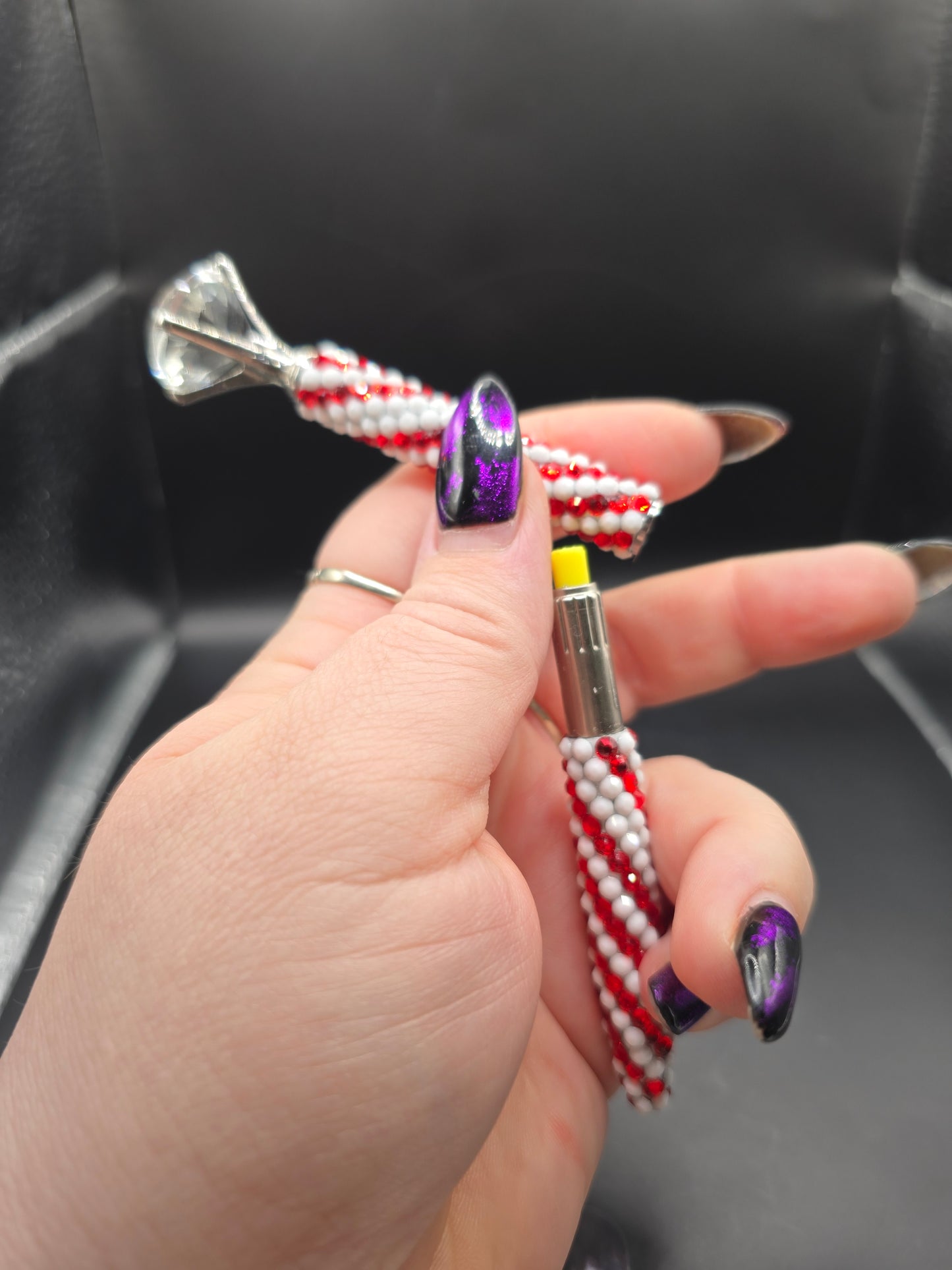 Celina Miller Art - Bling Red and White Pen