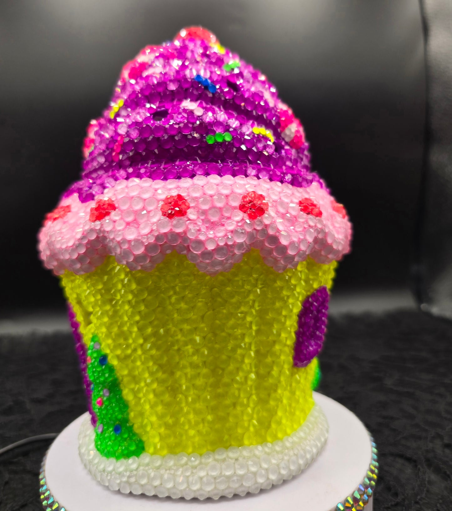 Celina Miller Art - Bling Magical Cupcake House (lights up)
