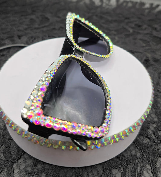 Celina Miller Art - Bling Black Sunglasses