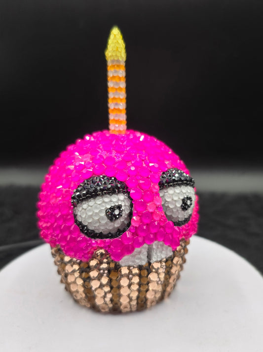 Celina Miller Art - Bling Carl the Cupcake