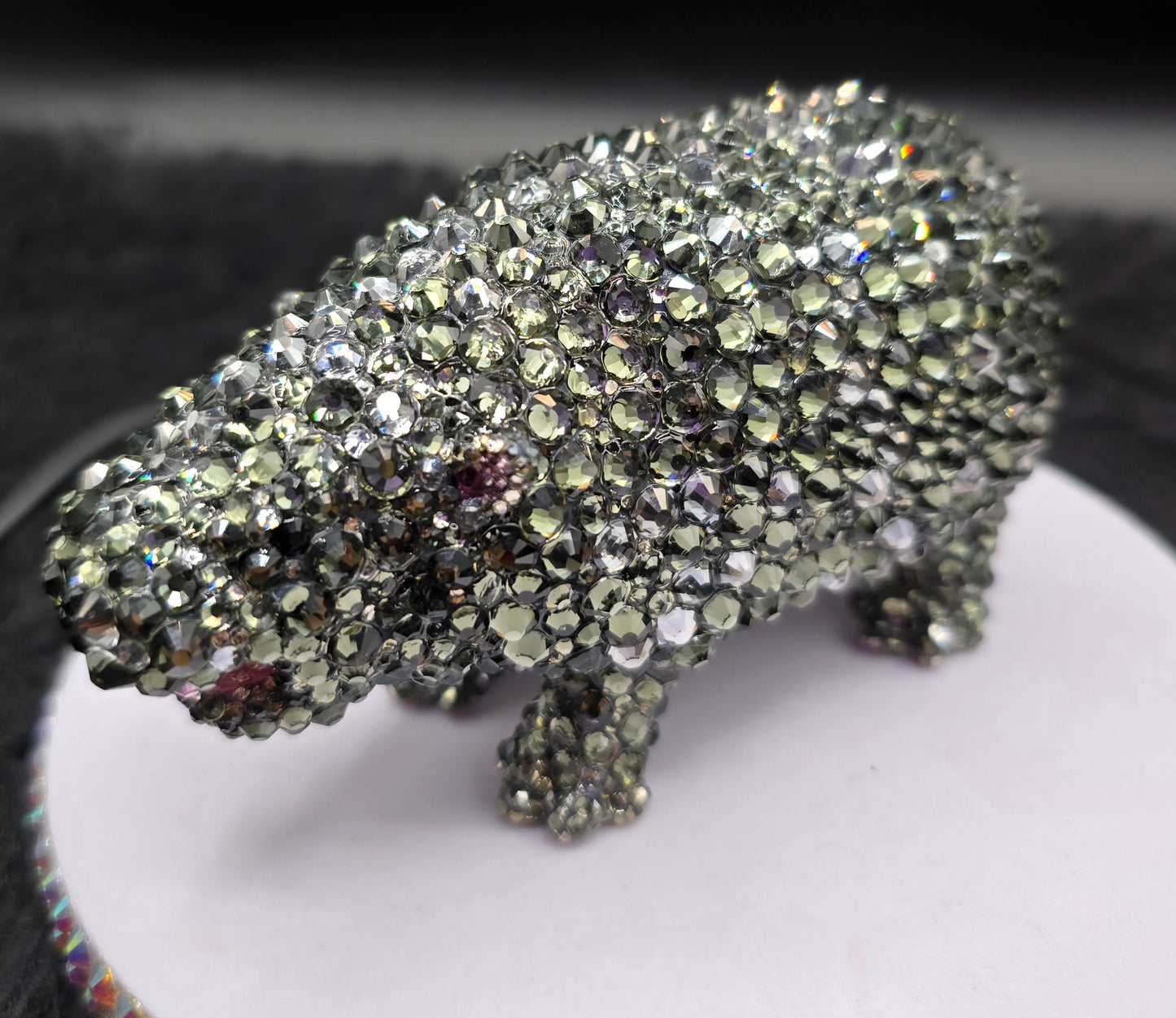 Celina Miller Art - Bling Small Hippo