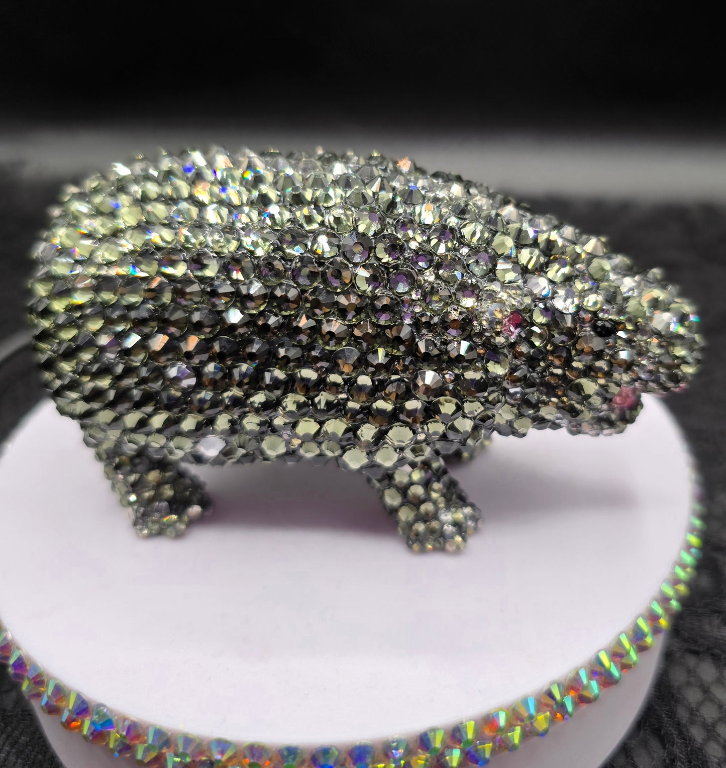 Celina Miller Art - Bling Small Hippo