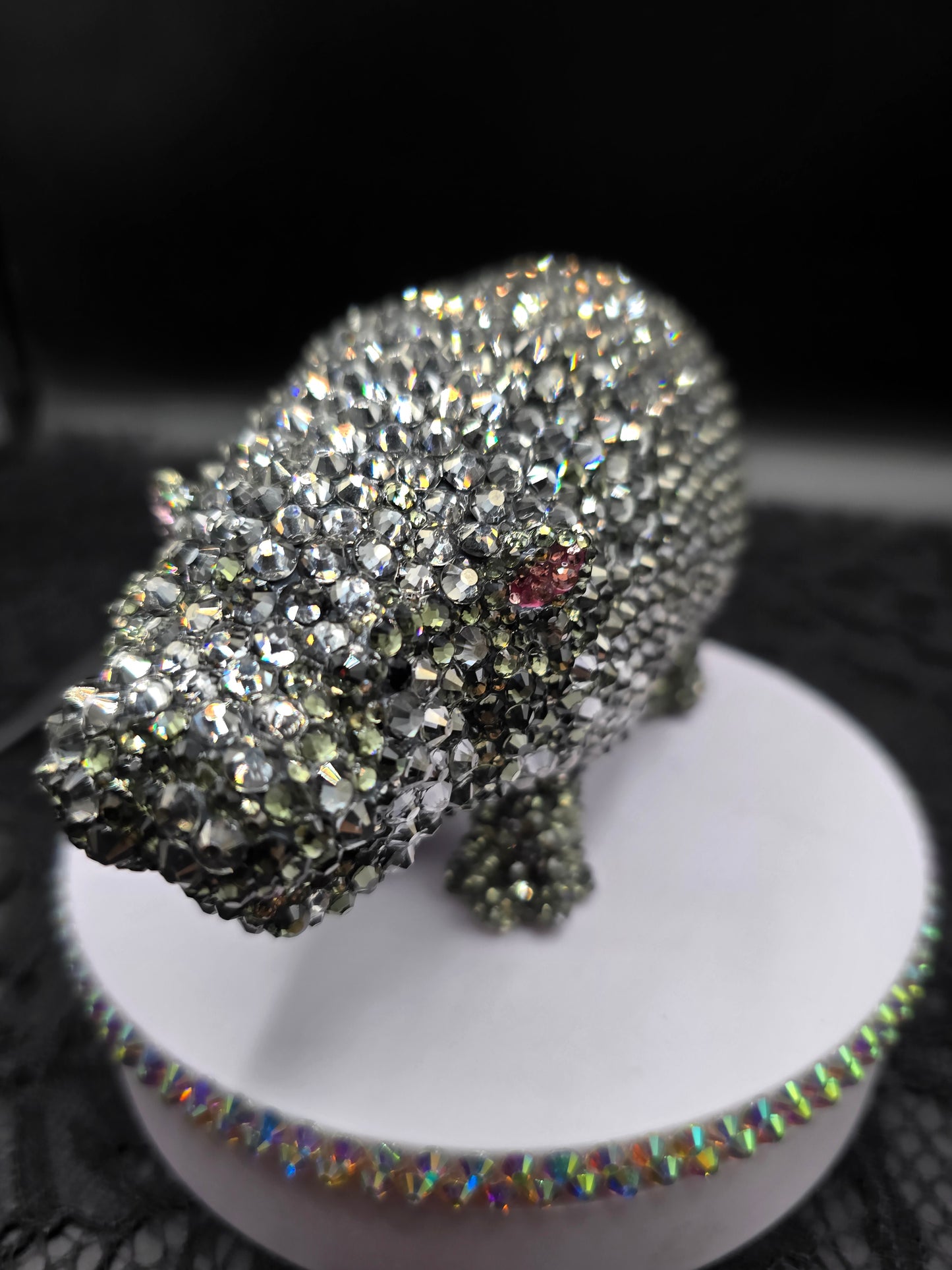 Celina Miller Art - Bling Large Hippo