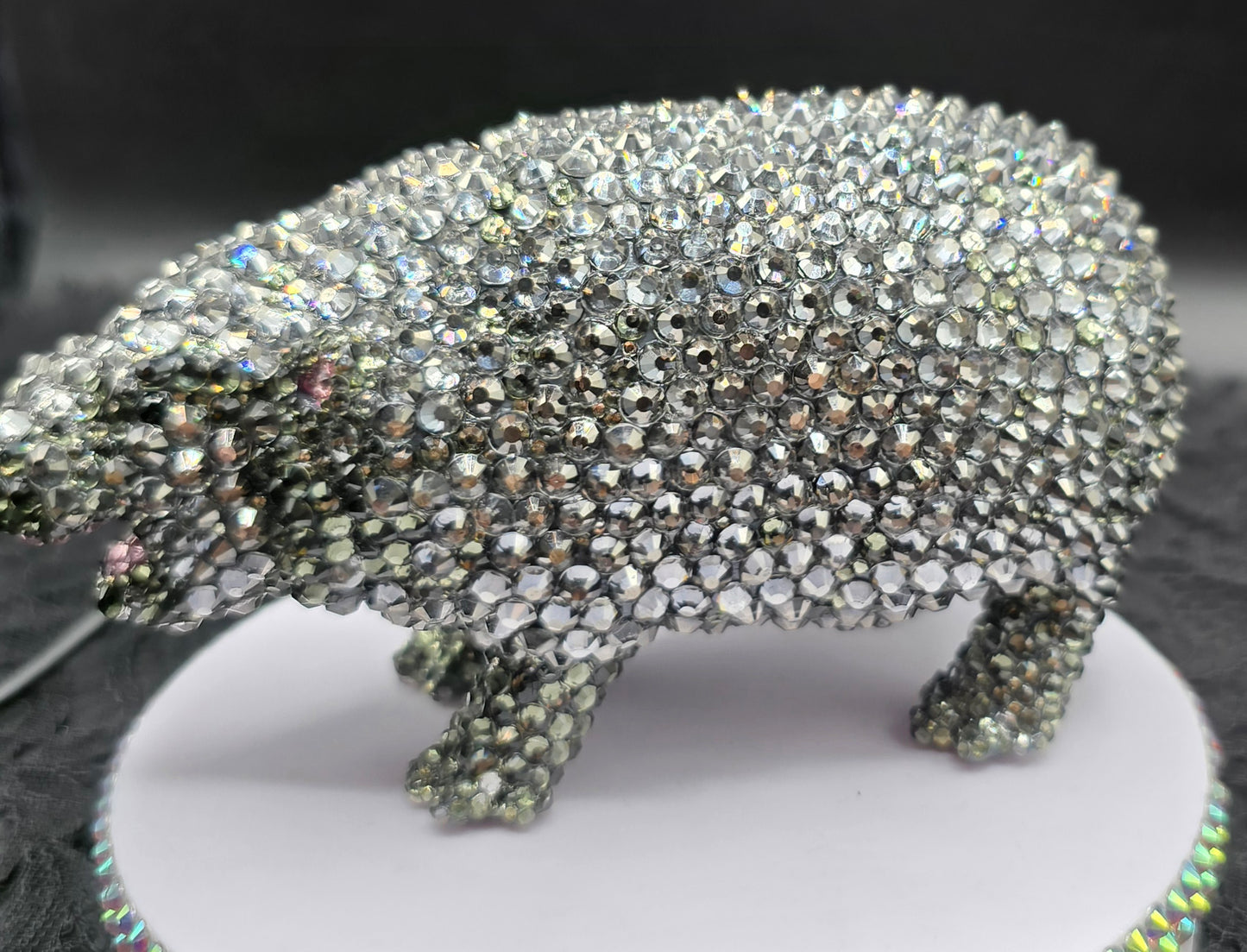 Celina Miller Art - Bling Large Hippo