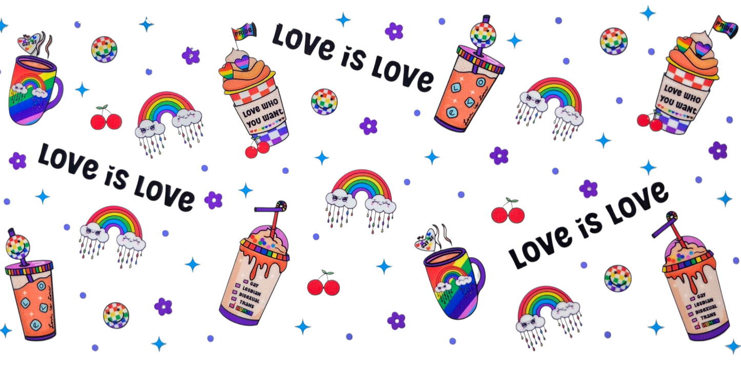 Love is Love 16 oz Tumbler