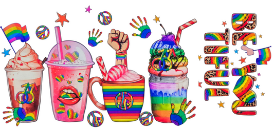 Be Youtiful Pride 16 oz Tumbler